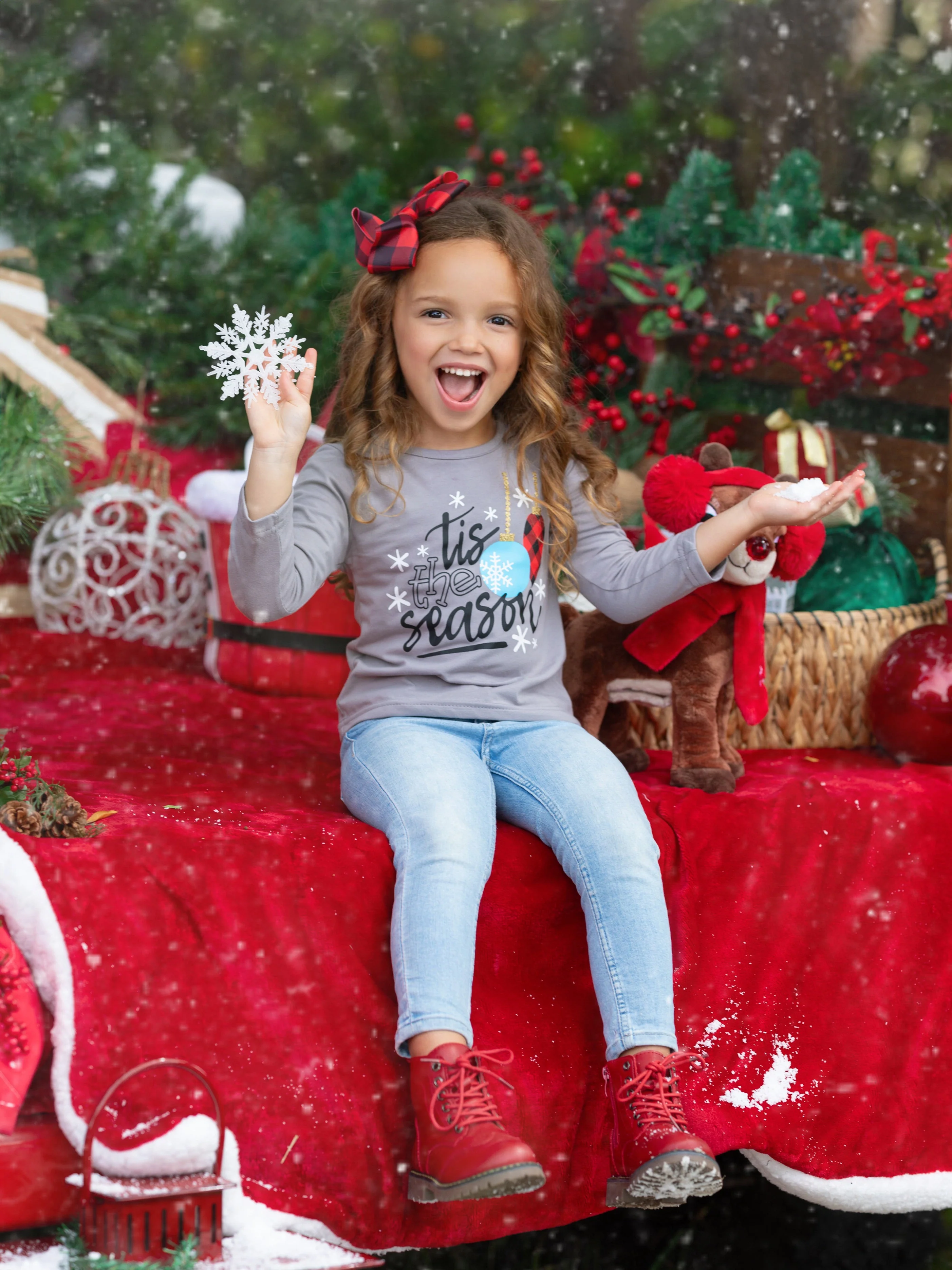 Tis the Season Long Sleeve Top - Image 5