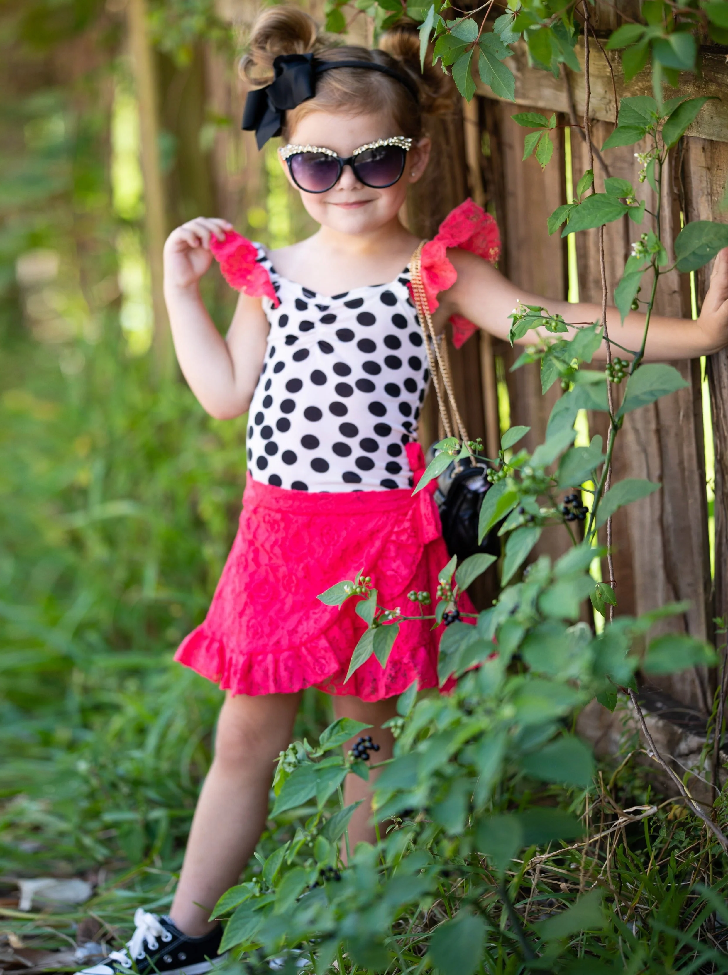 Total Sweetheart Lace Wrap Skirt Set - Image 5