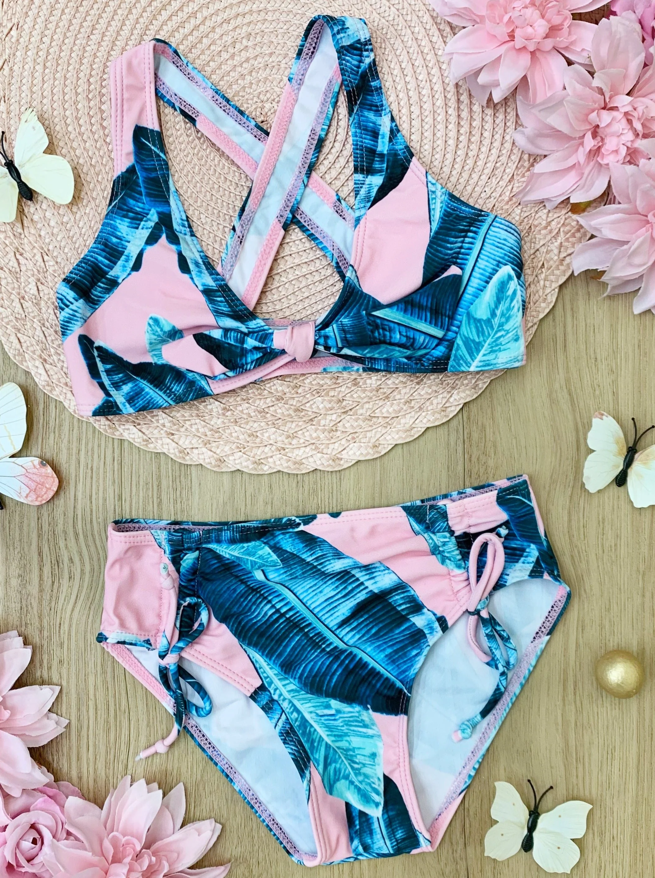 Tropical Beaches Two Piece Swimsuit - Image 5