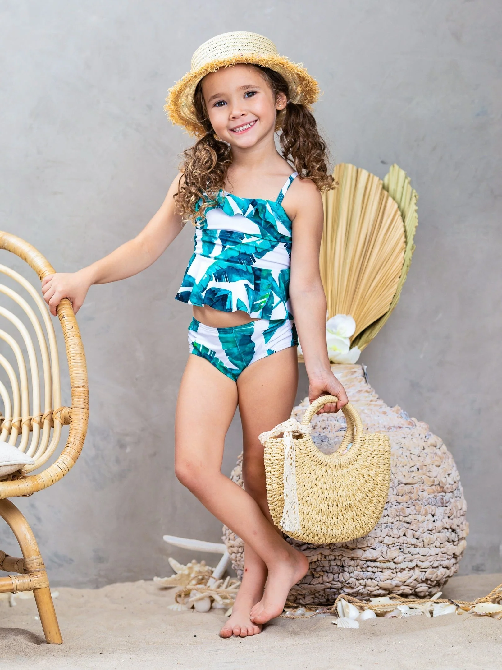 Under the Palm Trees Two Piece Swimsuit - Image 4