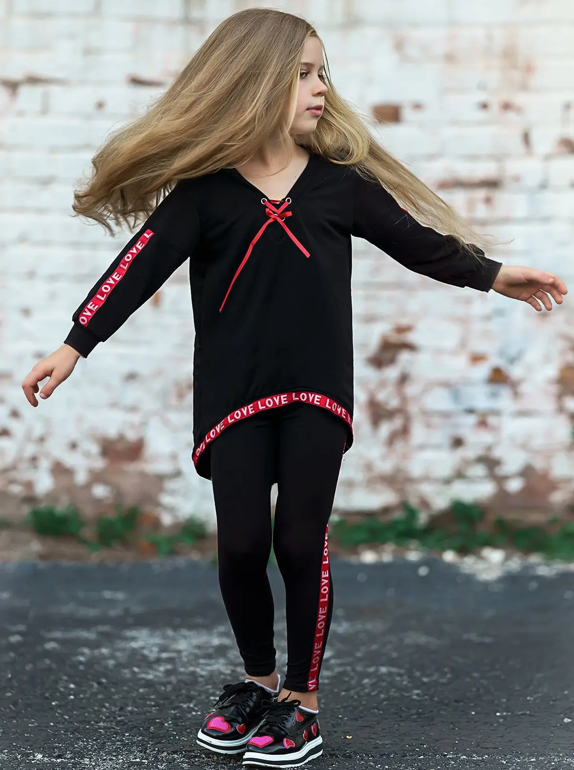 Little Love Hi-Lo Jogger Set - Image 10