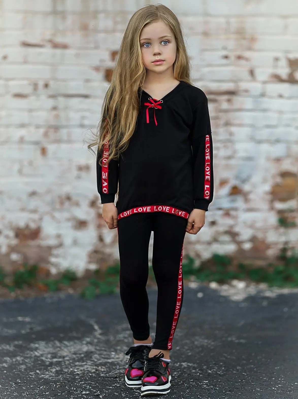 Little Love Hi-Lo Jogger Set - Image 2
