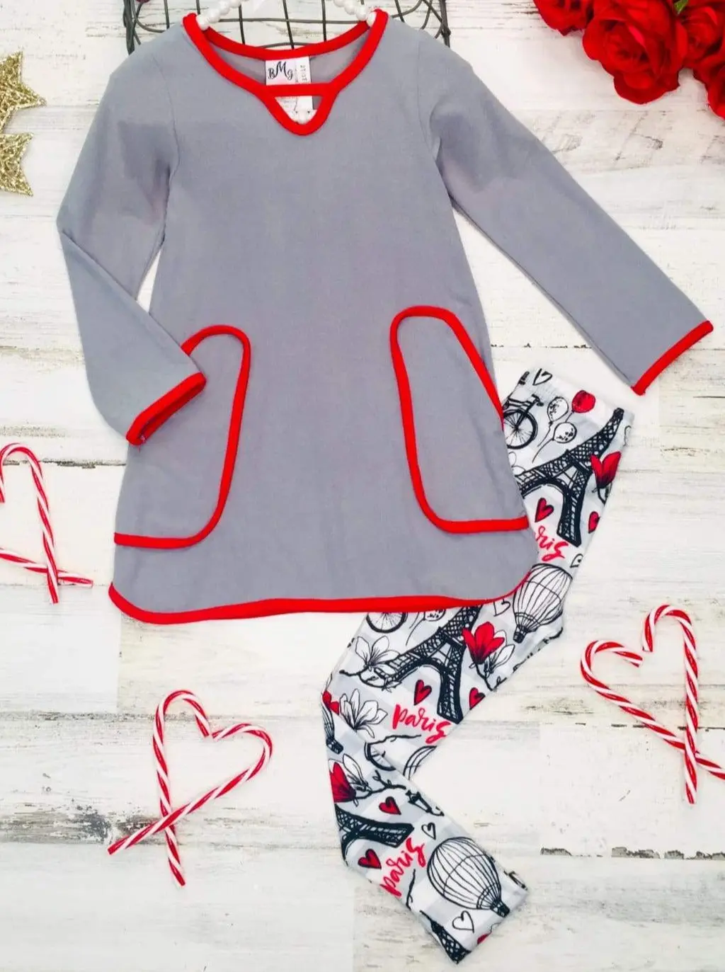 Girls Just Want to Have Fun Tunic and Legging Set - Image 2