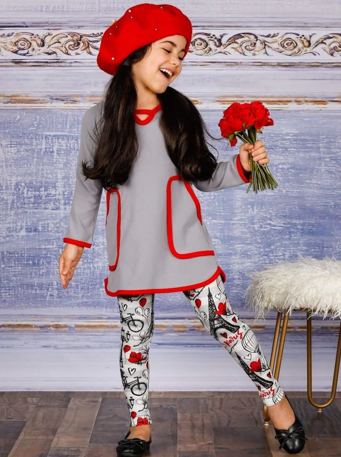 Girls Just Want to Have Fun Tunic and Legging Set - Image 4
