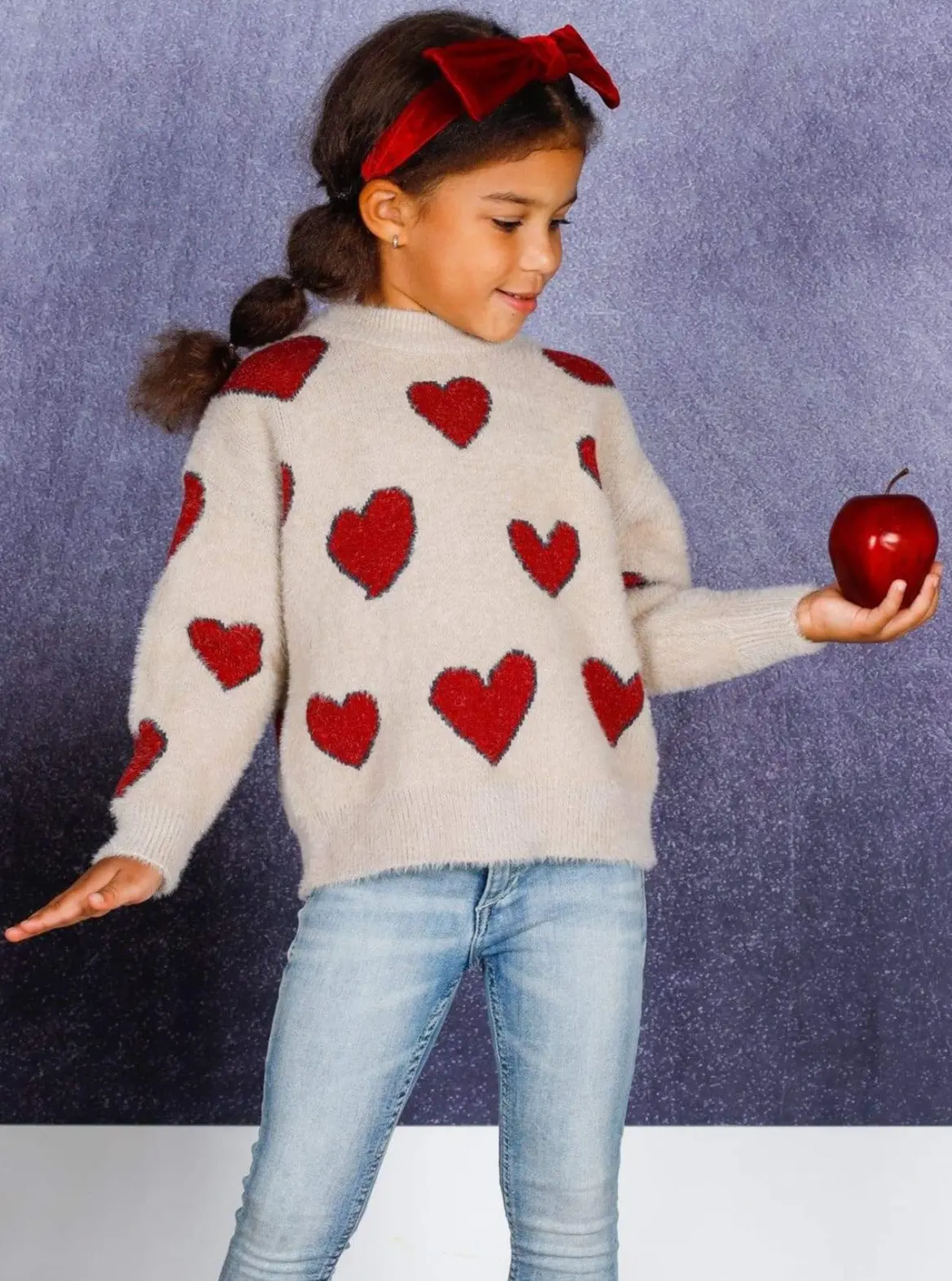 Lovey Dovey Heart Sweater - Image 4