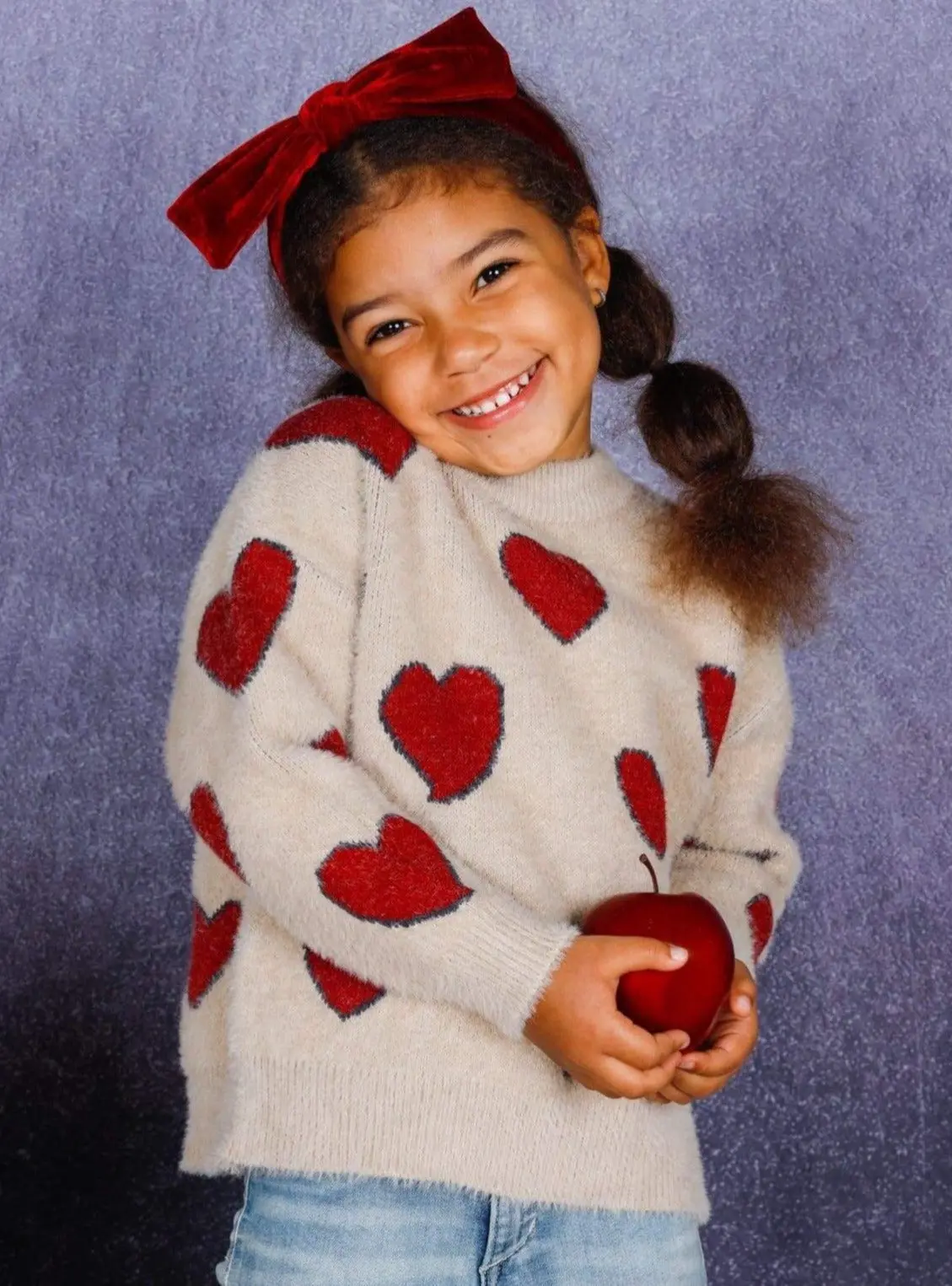 Lovey Dovey Heart Sweater - Image 5
