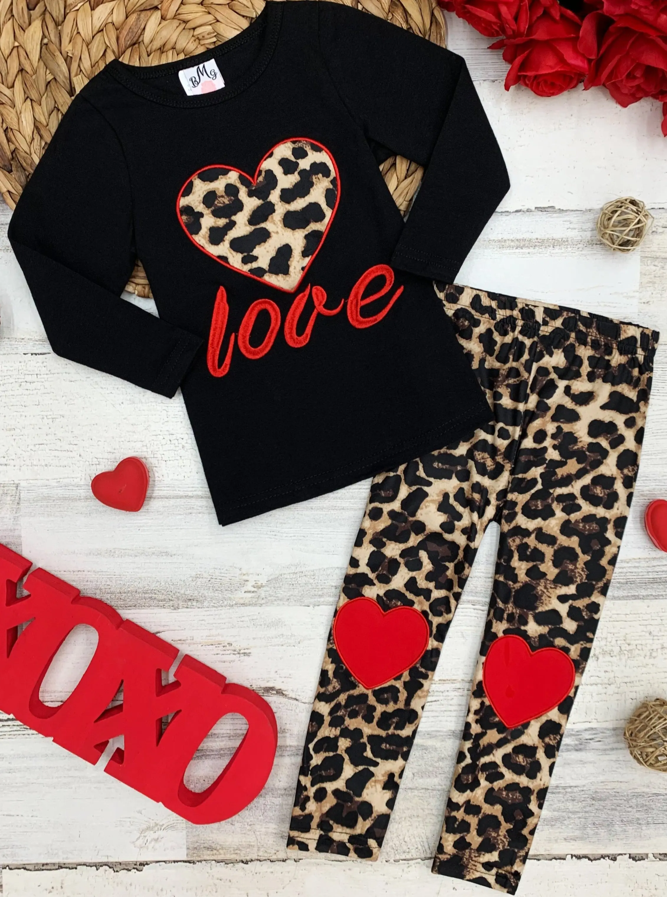 In Love With Leopards Legging Set - Image 2