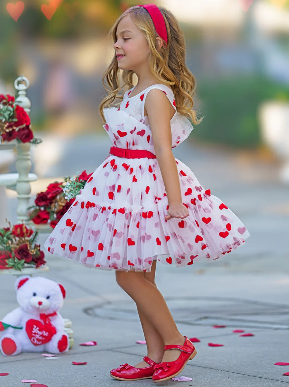 Kisses And Cuddles Fanned Tulle Dress - Image 2