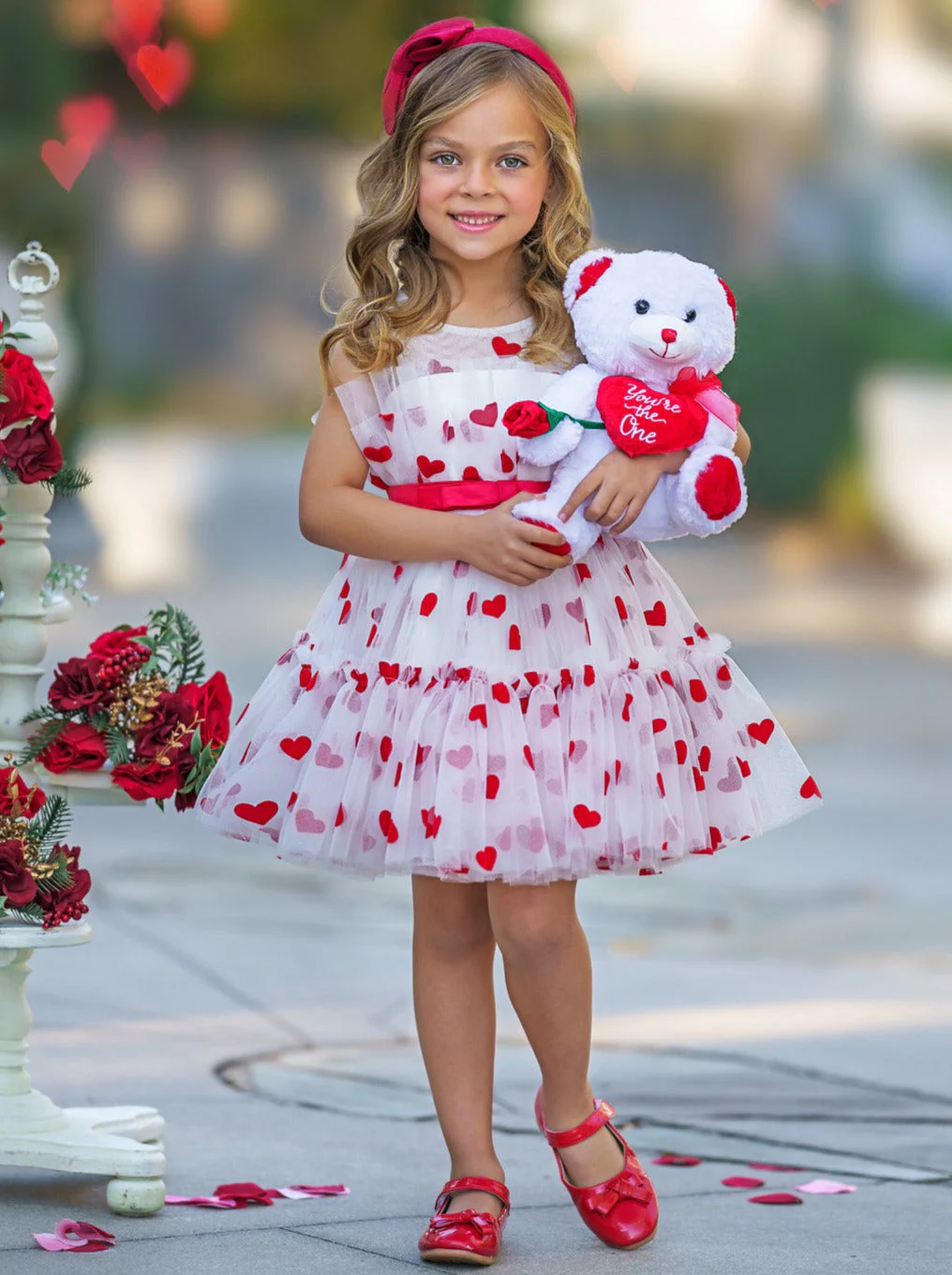 Kisses And Cuddles Fanned Tulle Dress - Image 4