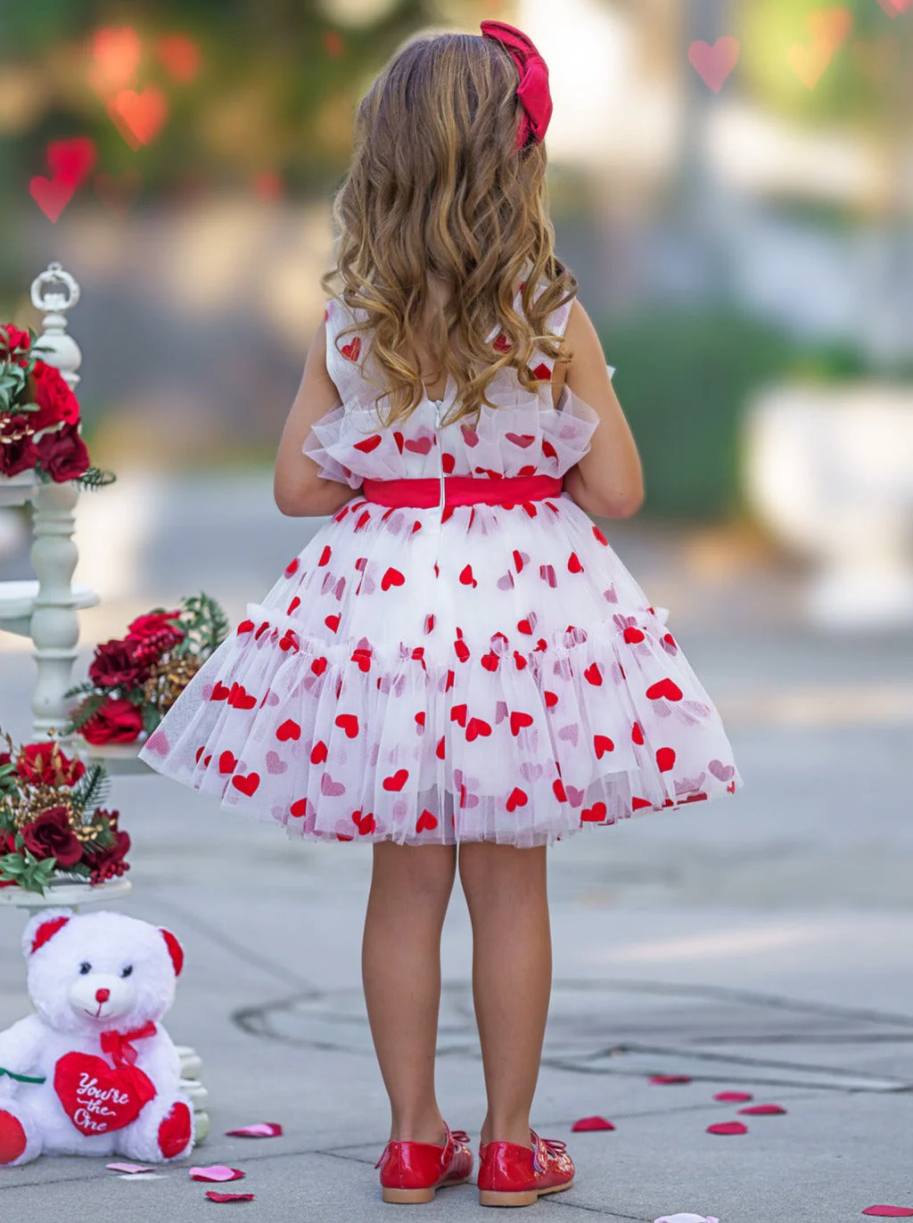 Kisses And Cuddles Fanned Tulle Dress - Image 6