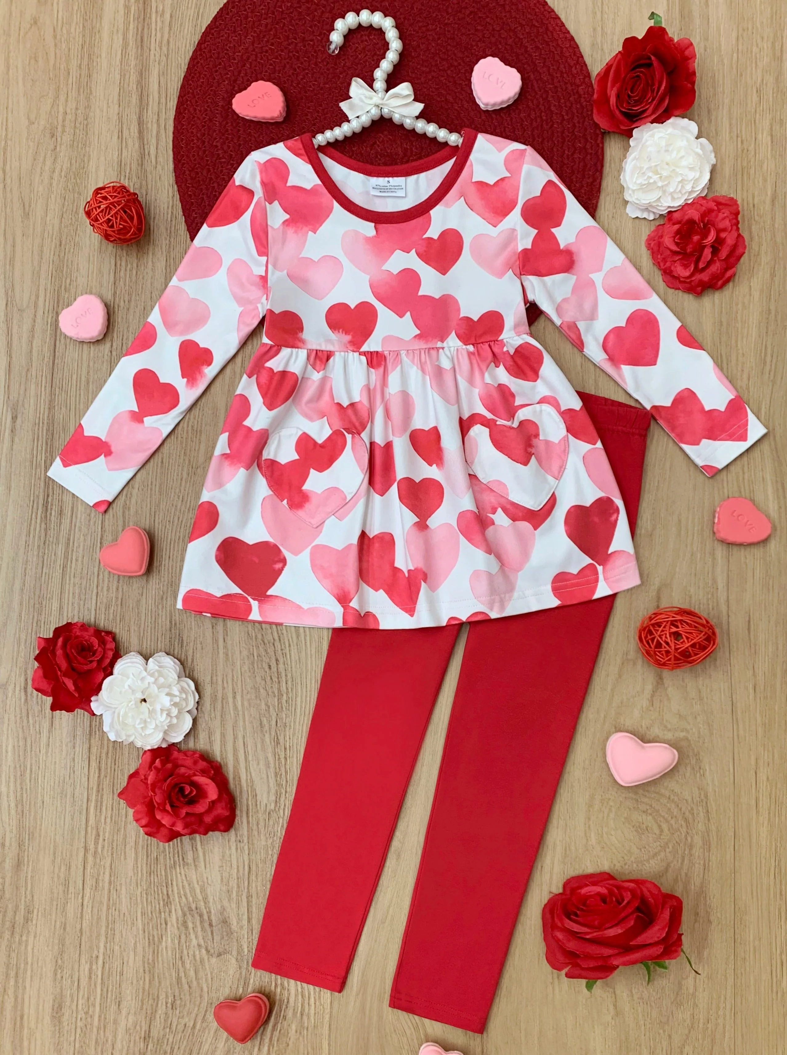 Little Love Note Legging Set - Image 4