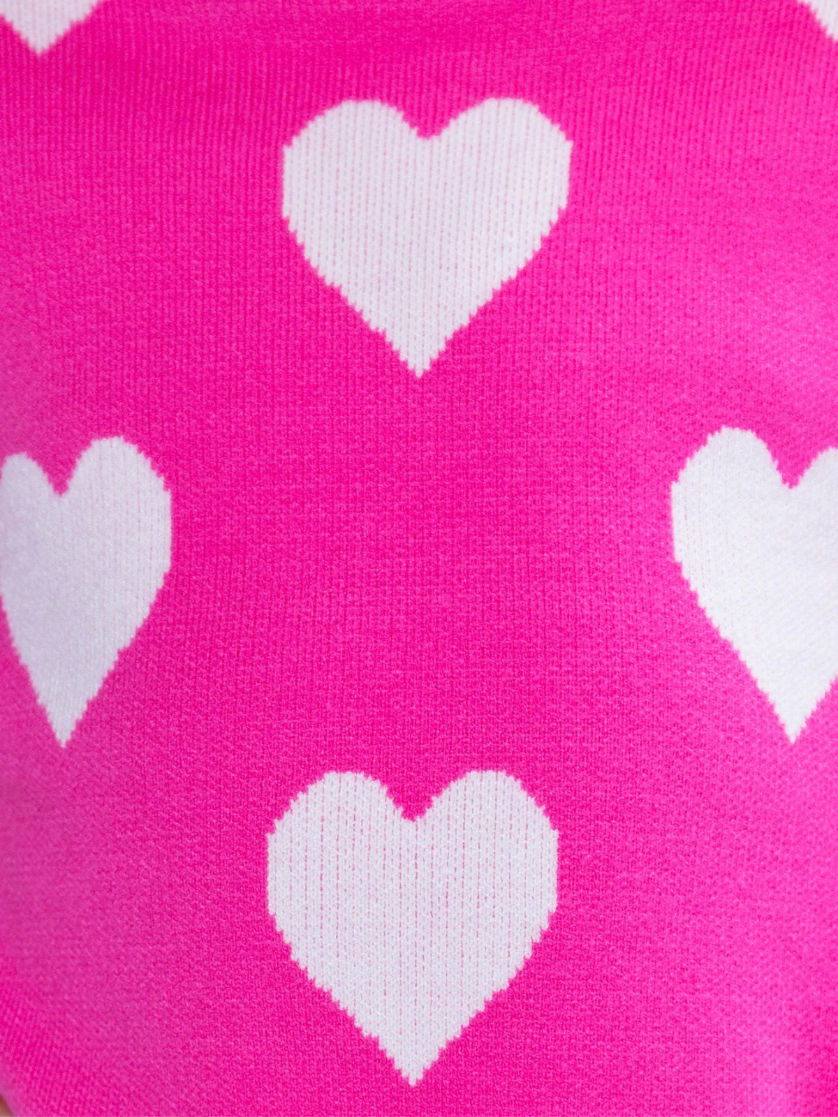 Warms My Heart Hot Pink Sweater Dress - Image 6