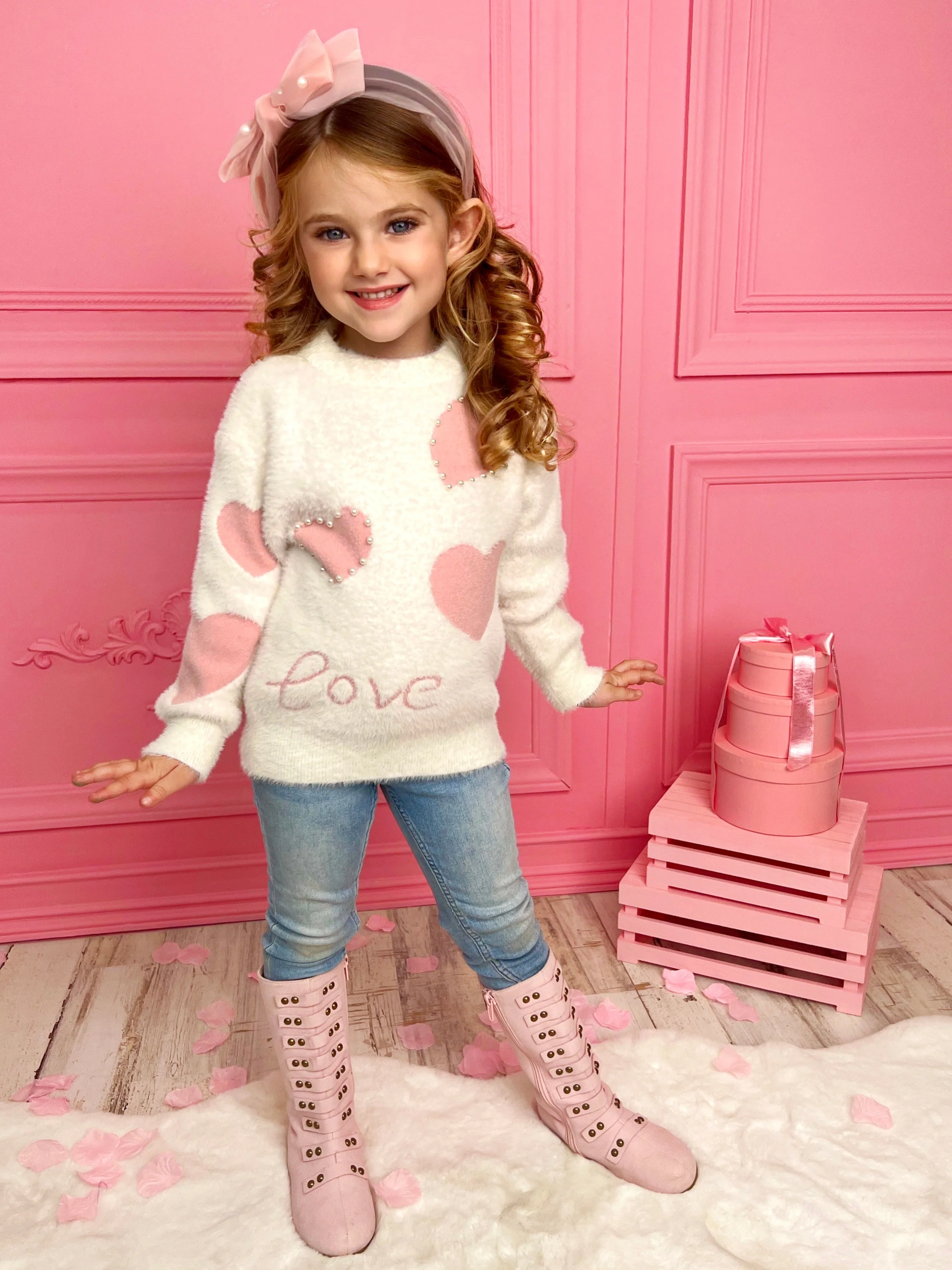 Made To Love You Pearl Knit Sweater - Image 4