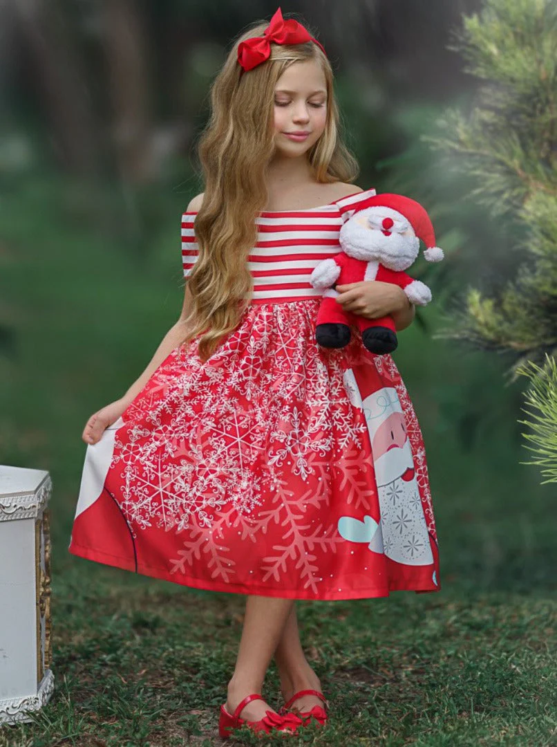 We All Love Santa Holiday Dress - Image 5