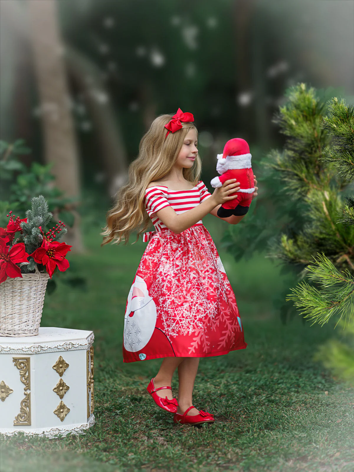 We All Love Santa Holiday Dress - Image 6