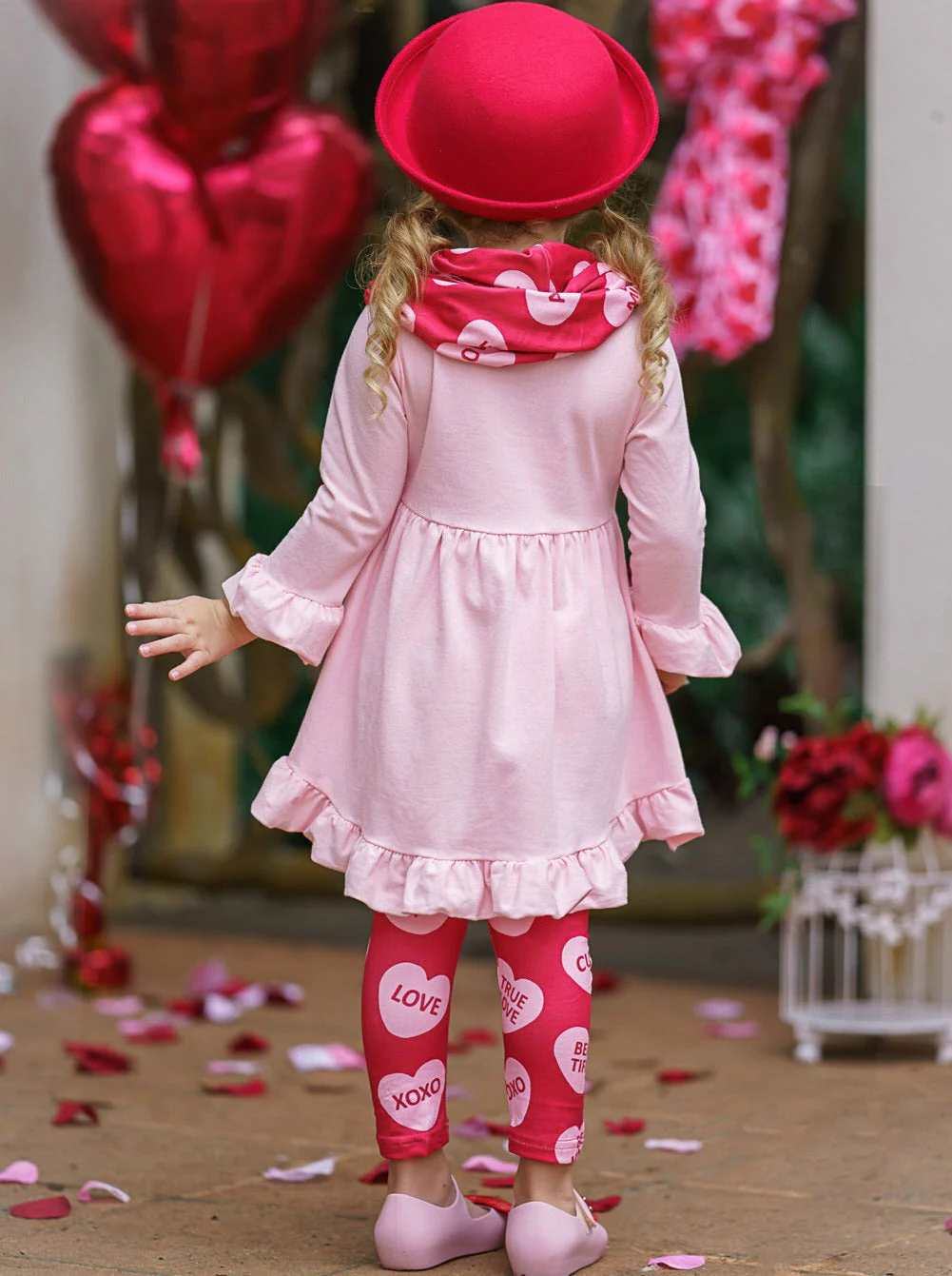 Speak Love Tunic, Scarf and Legging Set - Image 5