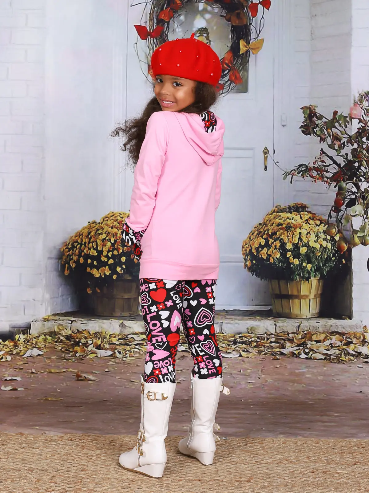 XOXO Y'all Pullover Hoodie And Legging Set - Image 2
