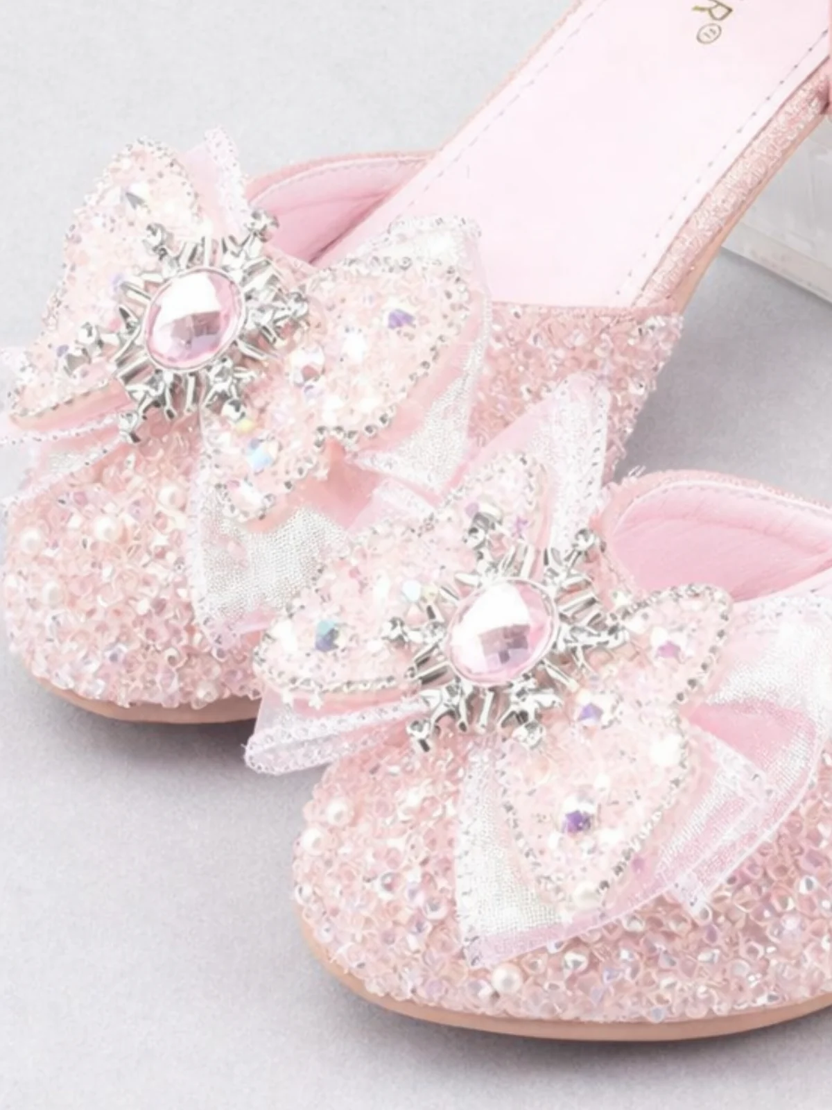 Glam and Magic Crystal Ankle Strap Shoes By Liv and Mia - Image 6