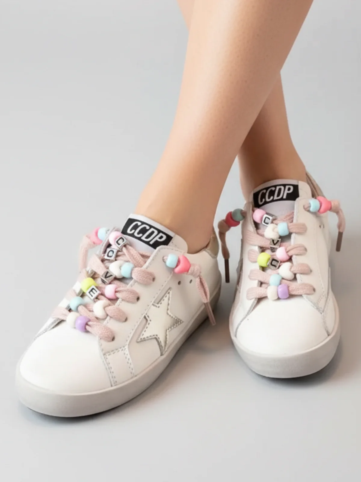 Beaded Love Star Sneakers by Liv and Mia - Image 6