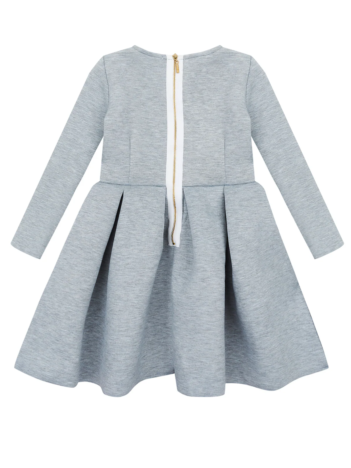 Grey Pleated Midi Dress by Kids Couture - Image 2