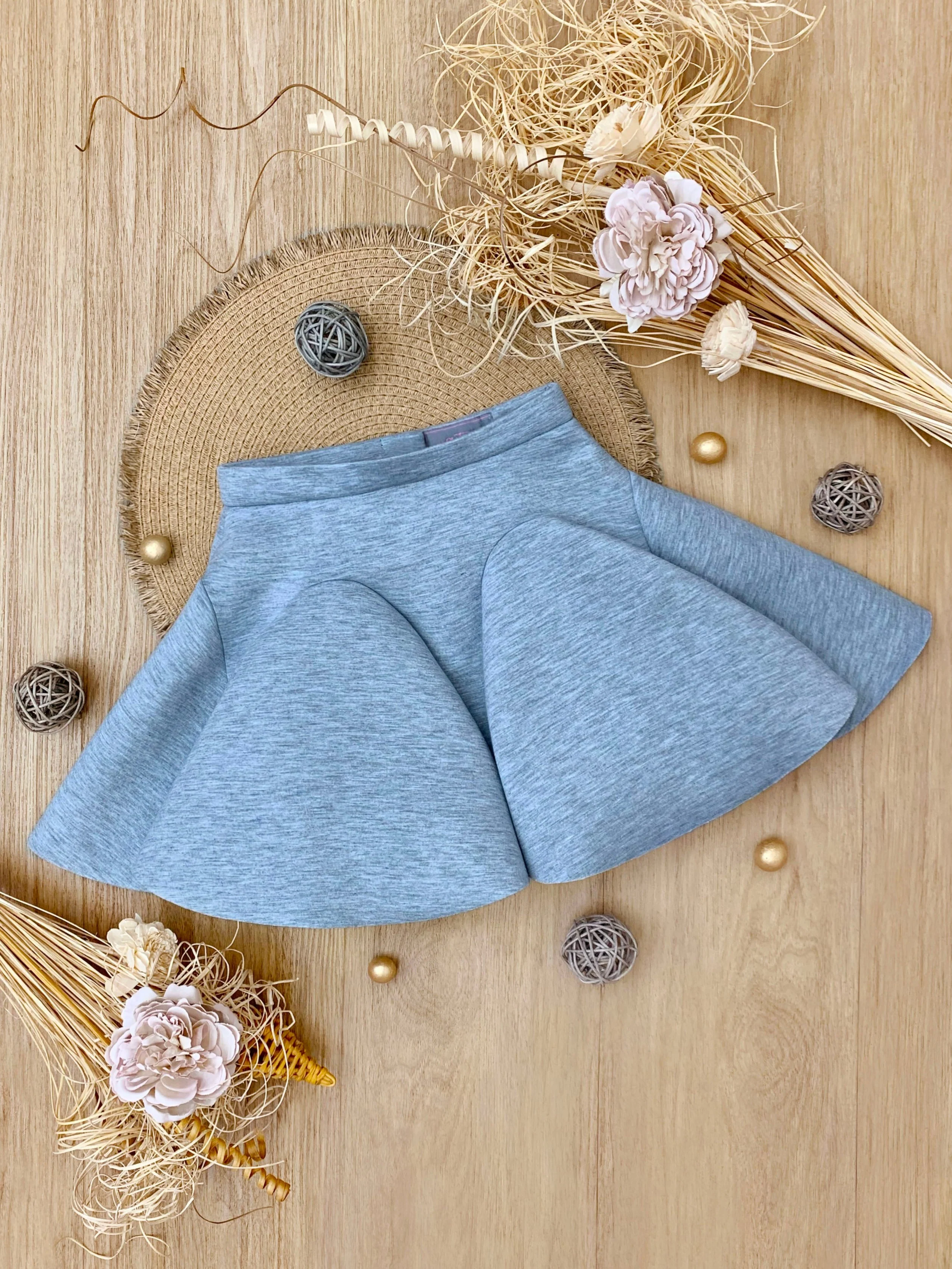 Grey Tennis Skirt by Kids Couture - Image 3