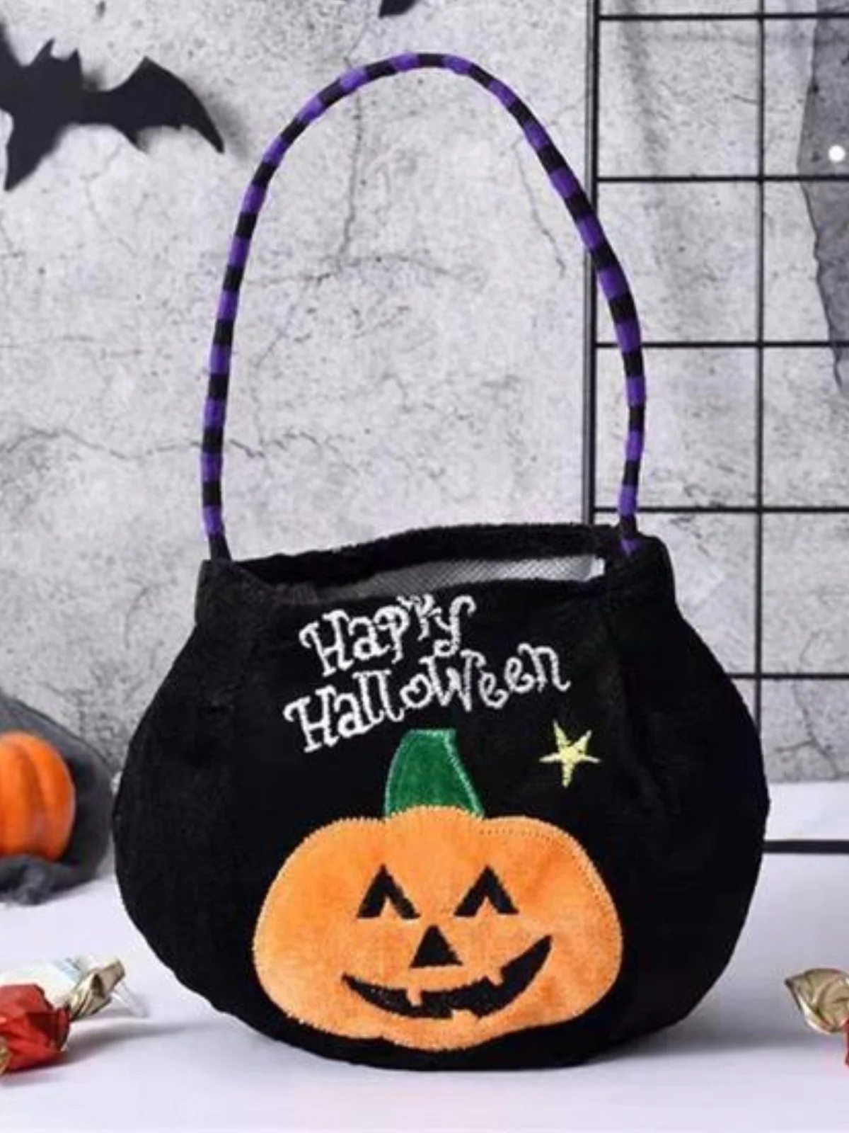 Little Trickster Halloween Candy Bag - Image 2