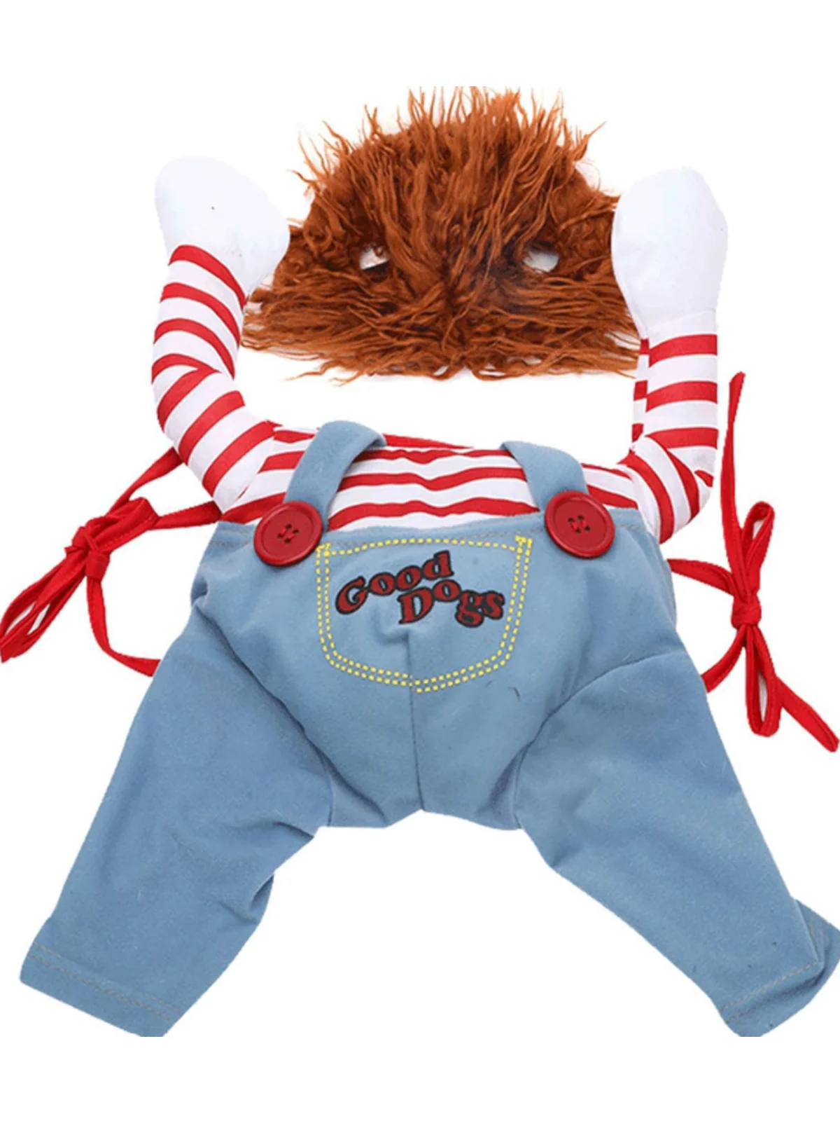 Dog Scary Doll Halloween Costume - Image 3