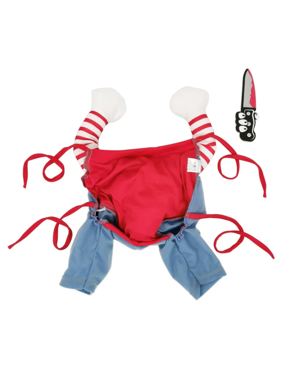 Dog Scary Doll Halloween Costume - Image 4