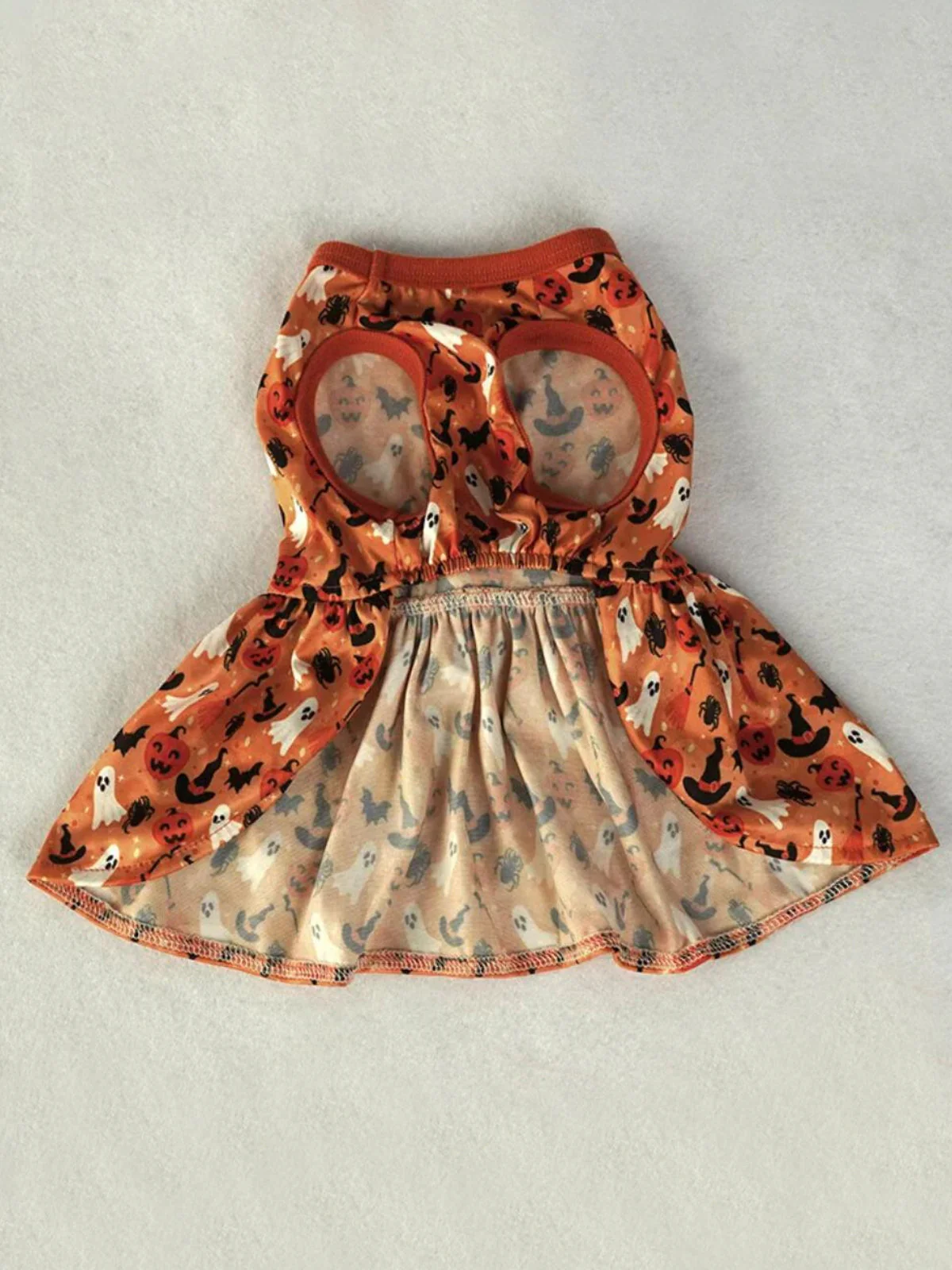 Dog Spooky Pumpkin Halloween Costume - Image 5