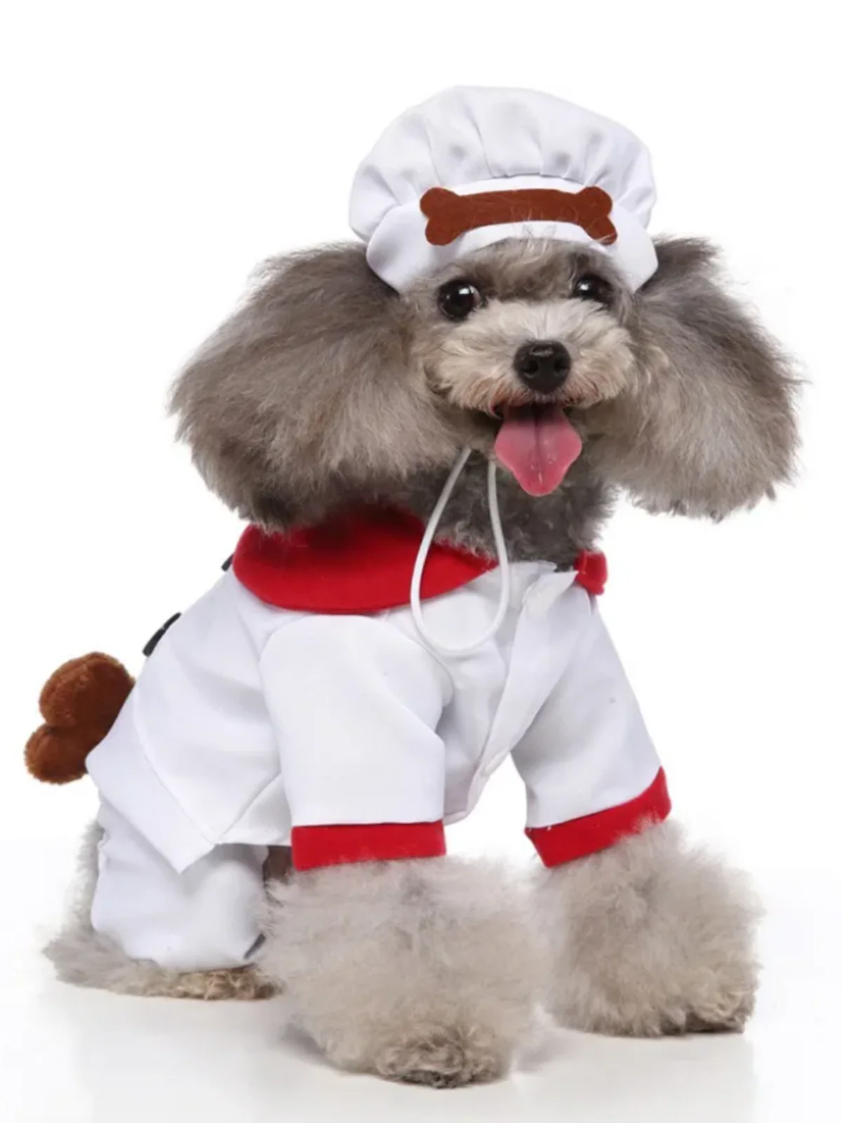 Dog Pawsitively Adorable Chef Halloween Costume - Image 2