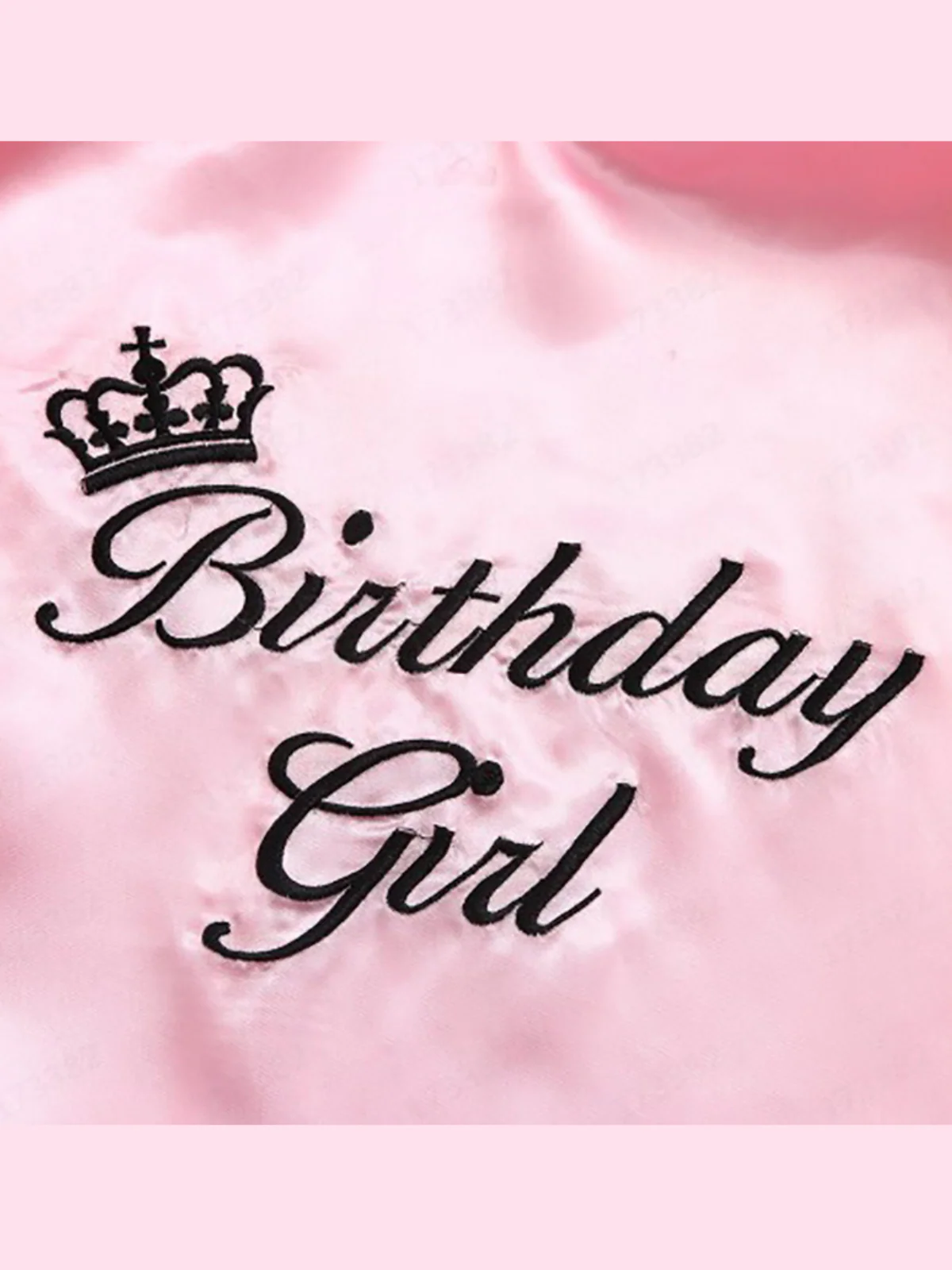 She's A Princess Birthday Girl Robe - Image 6