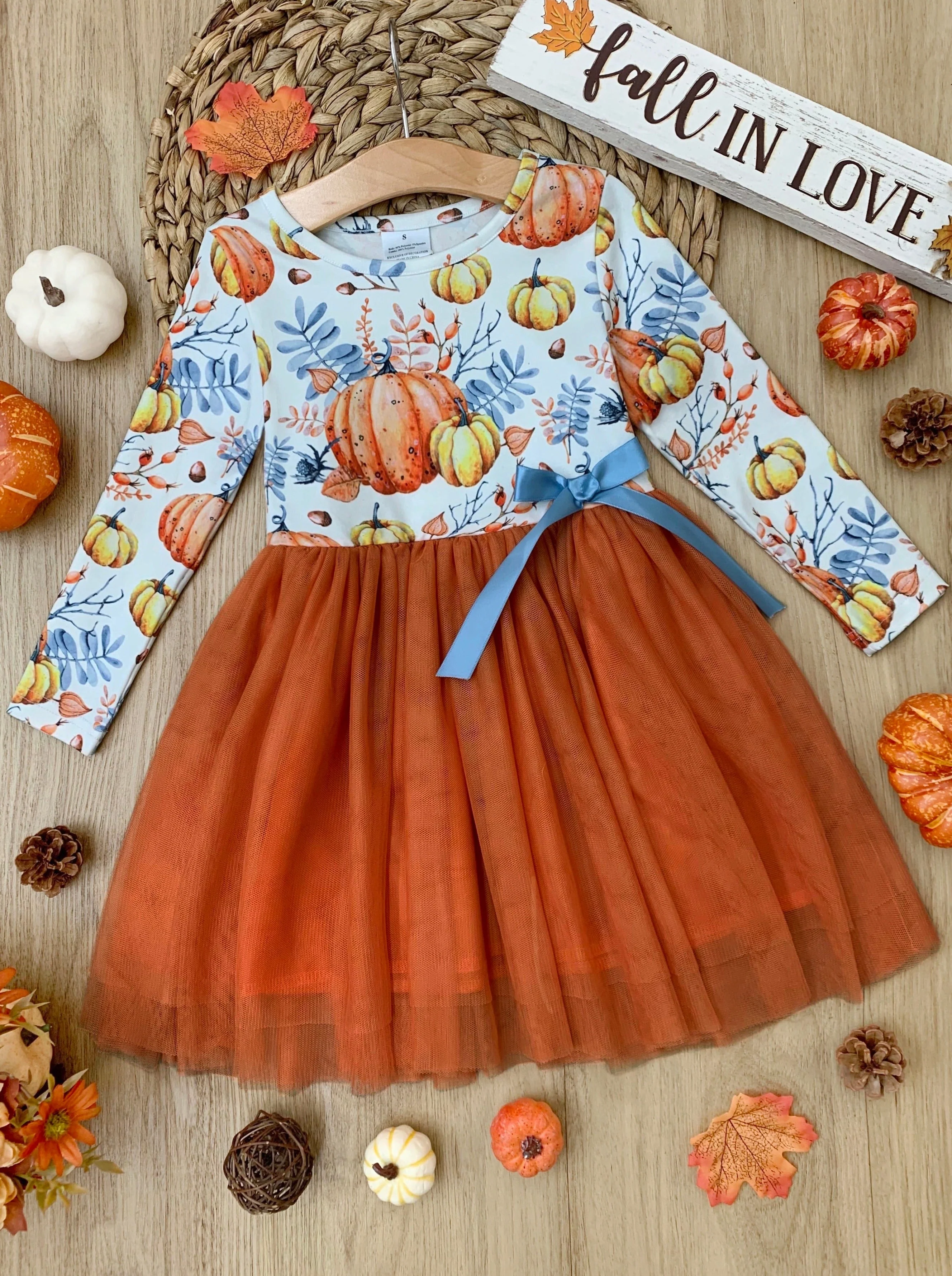 Happy Harvest Tutu Dress - Image 3