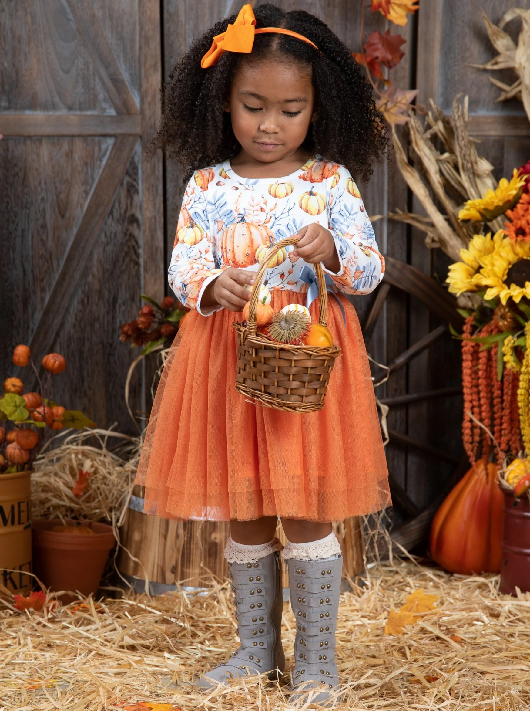 Happy Harvest Tutu Dress - Image 4