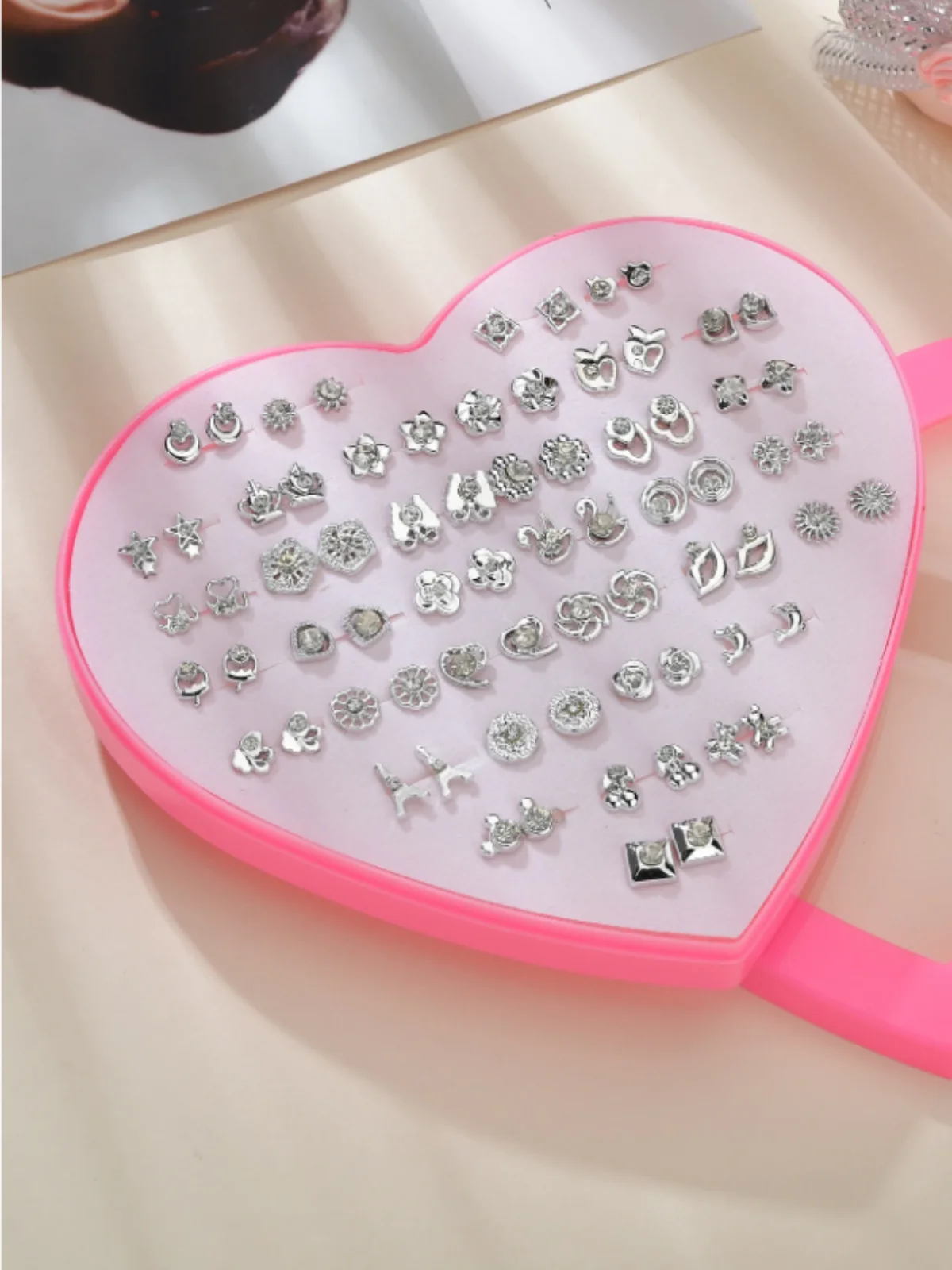 Love Struck 36-Pair Stud Earring Variety Set - Image 3