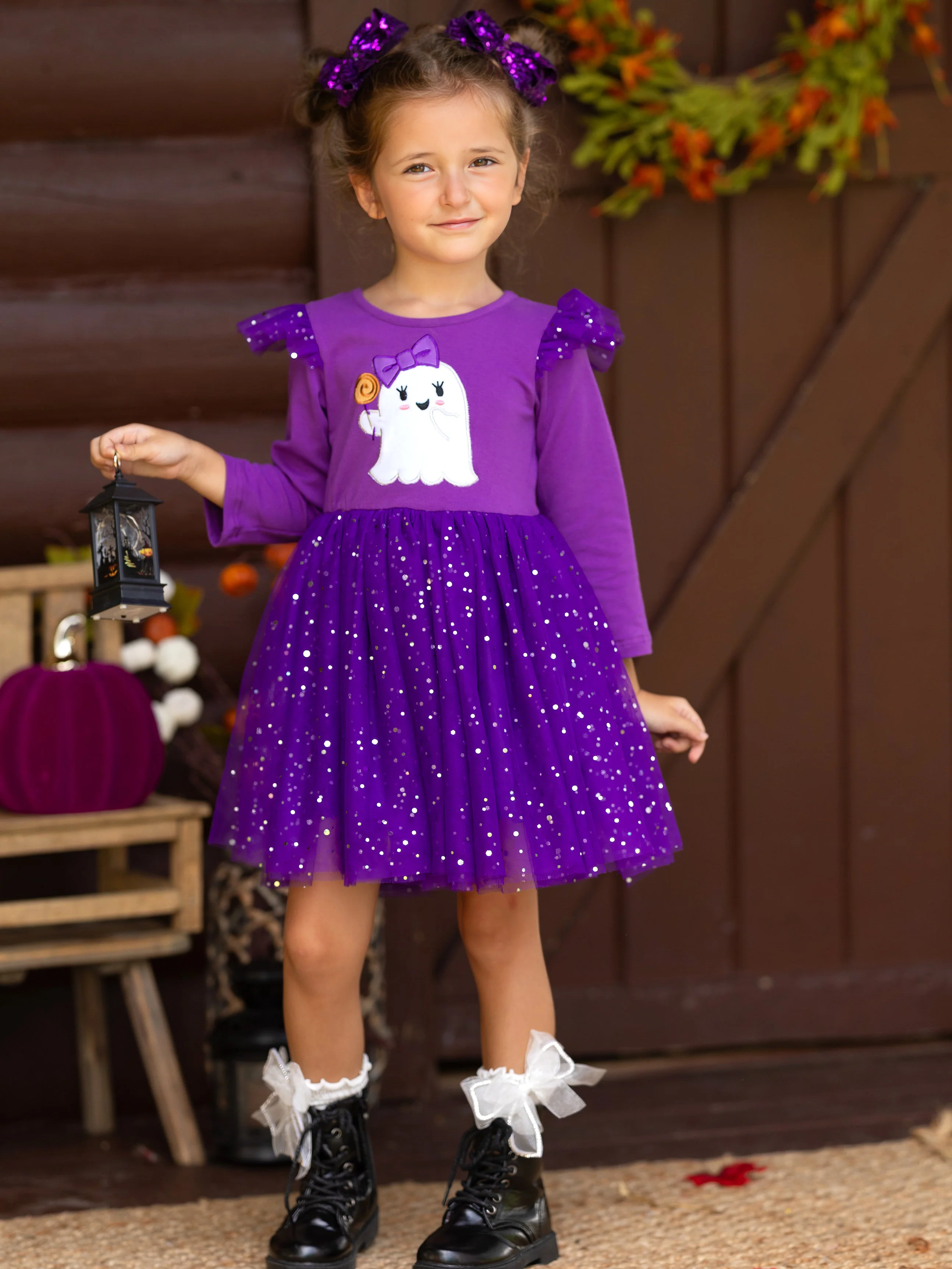 Hey Boo Glitter Tutu Dress - Image 6