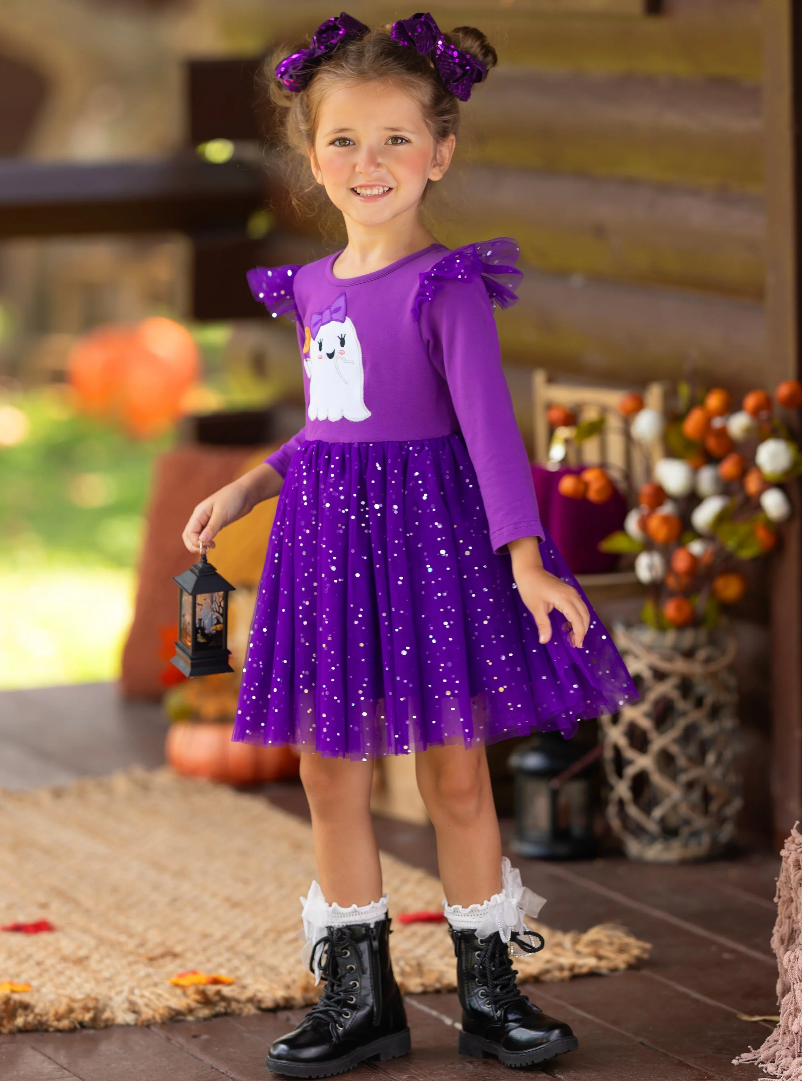 Hey Boo Glitter Tutu Dress - Image 7