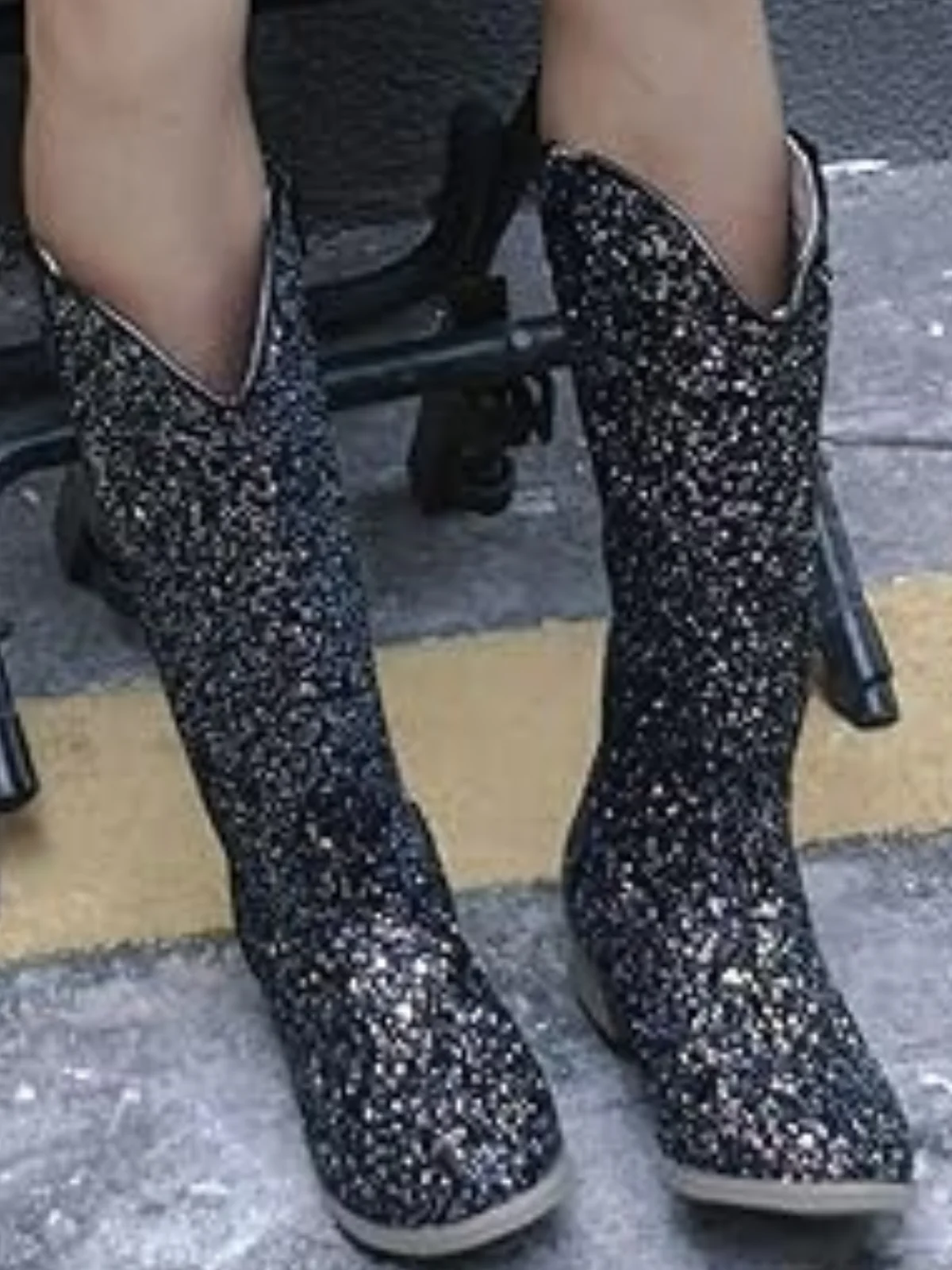 Sparkle and Shine Cowboy Boots by Liv and Mia - Image 2