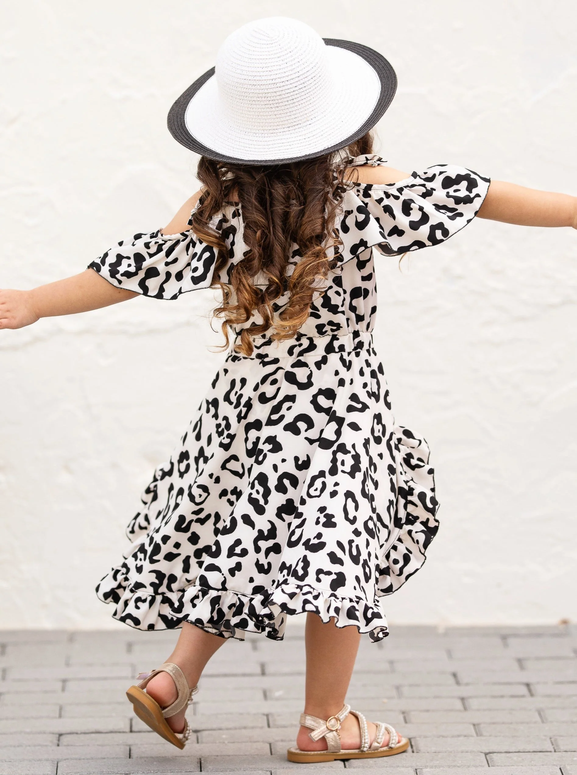 Roaring For Spring Leopard Print Romper Dress - Image 4