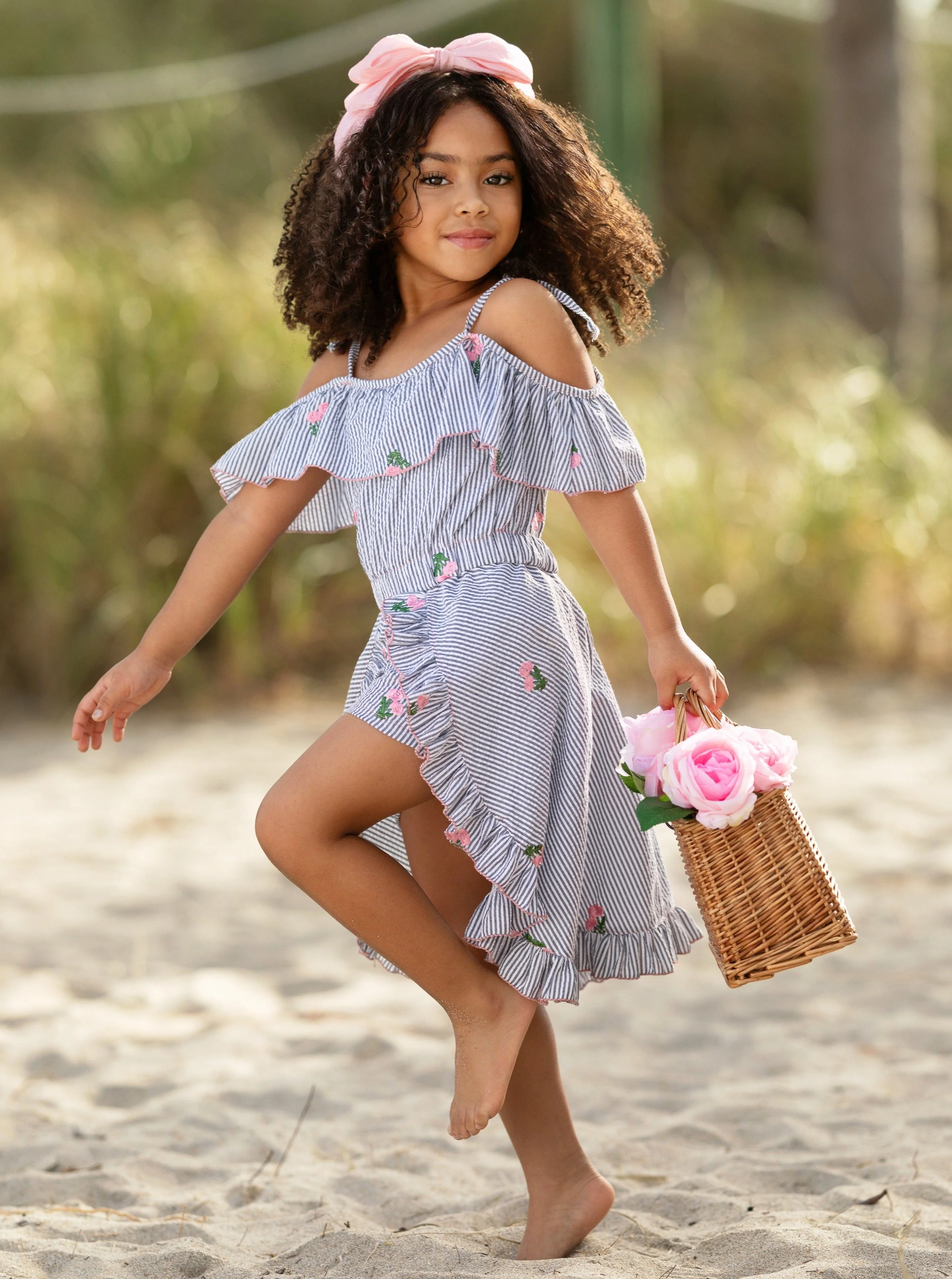 Chic Strolls Hi-Lo Skirted Romper - Image 2