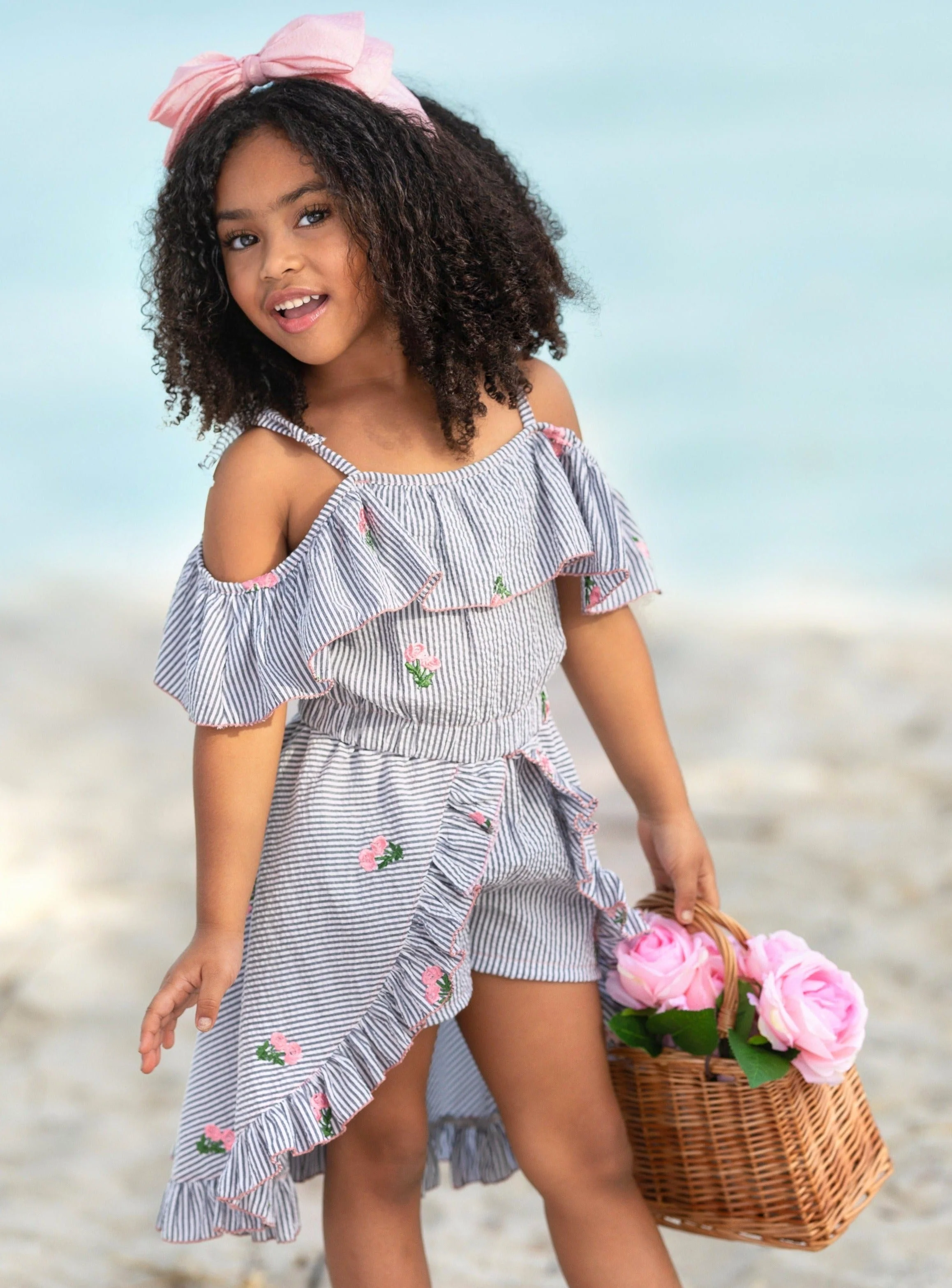 Chic Strolls Hi-Lo Skirted Romper - Image 4
