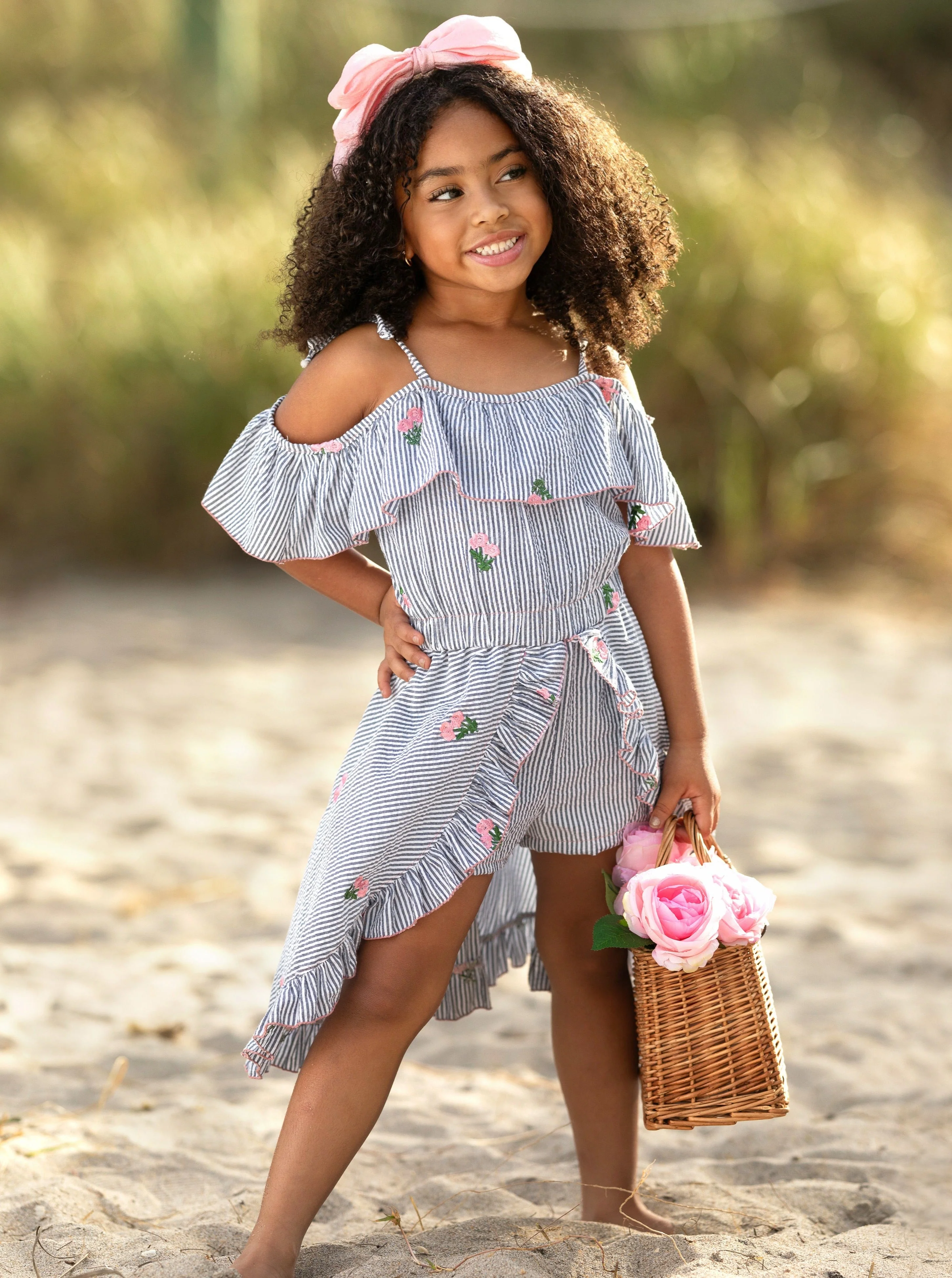 Chic Strolls Hi-Lo Skirted Romper - Image 8