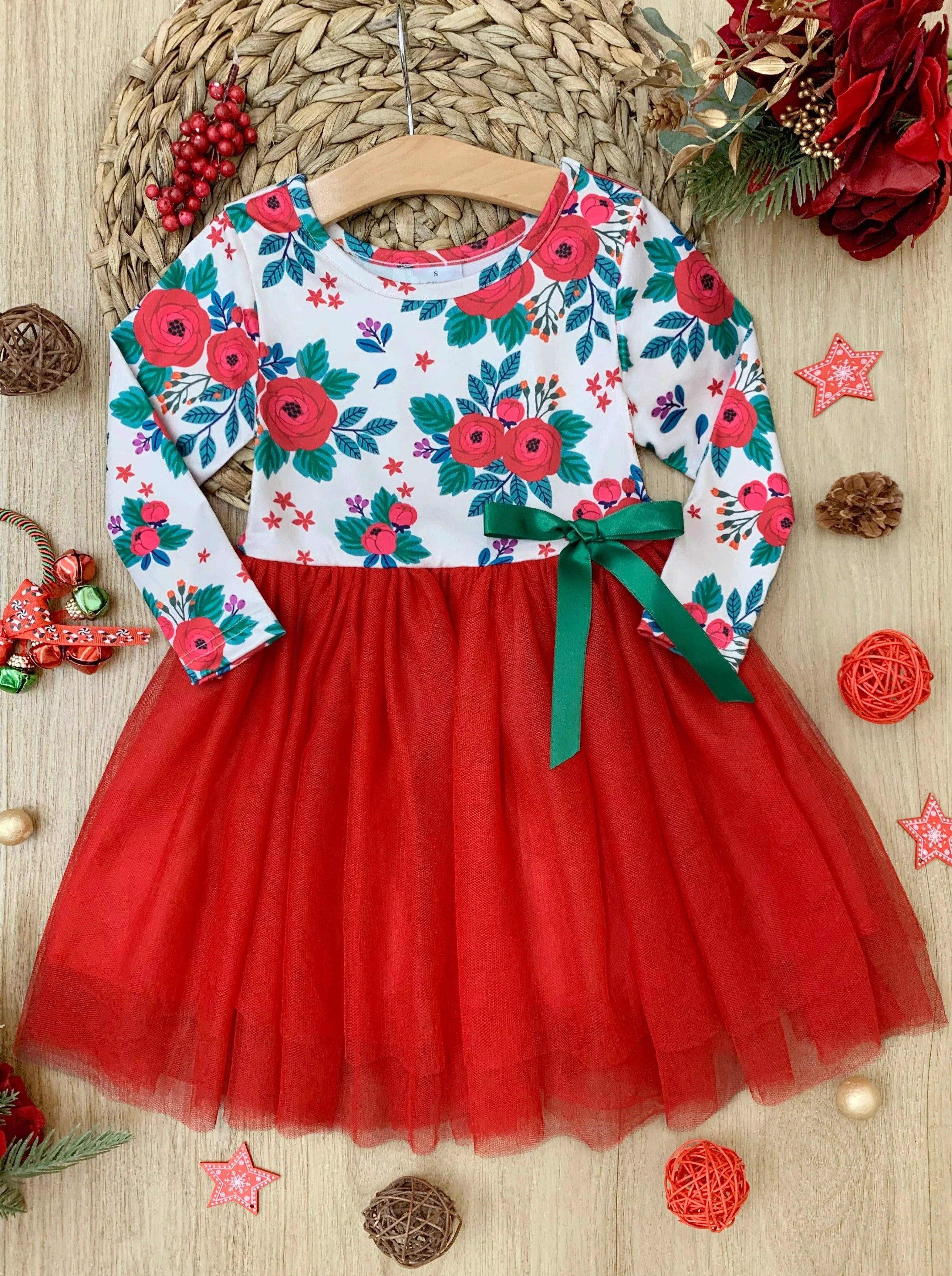 Blooms In Winter Tutu Dress - Image 2