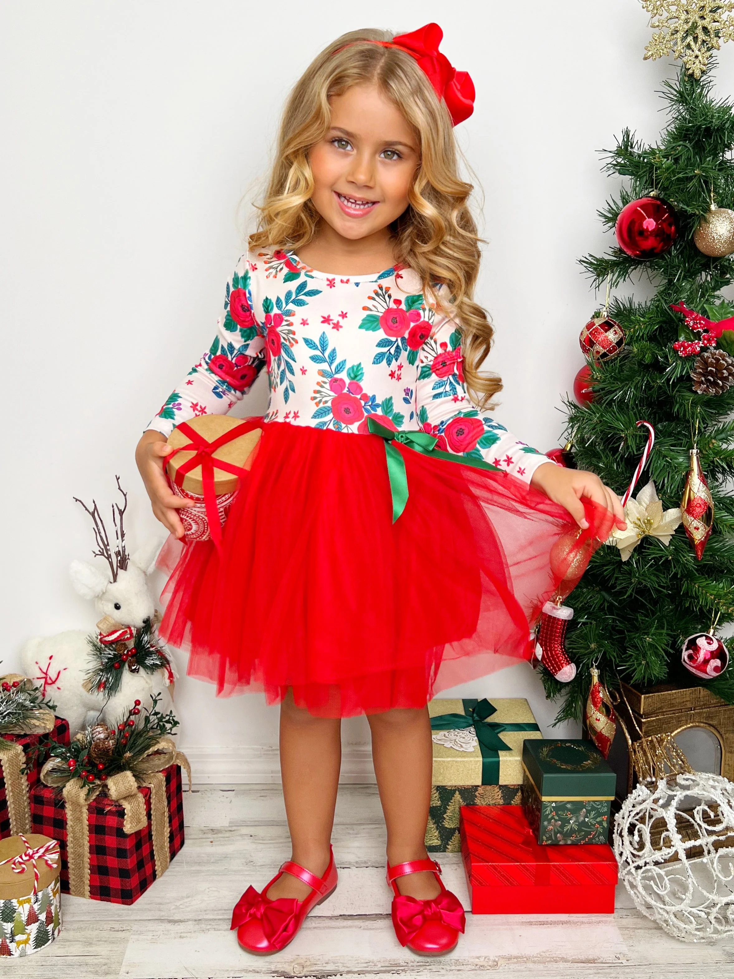 Blooms In Winter Tutu Dress - Image 5