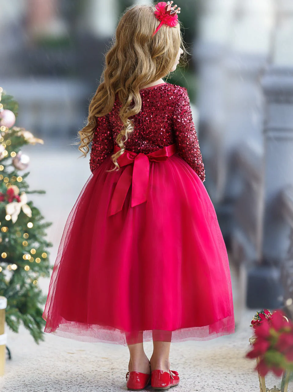 Holiday Shining Star Maxi Dress - Image 5