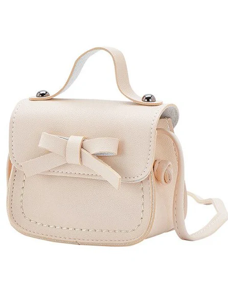 Girls Tiny Bow Crossbody Handbag - Image 5