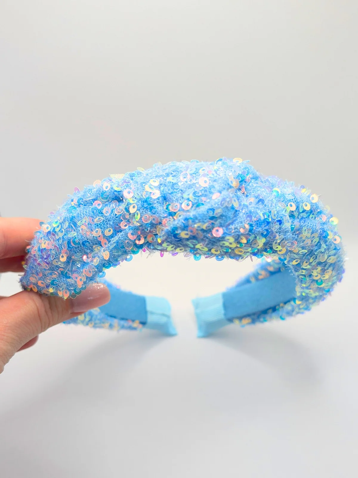 Icy Glow Sequin Headband - Image 2