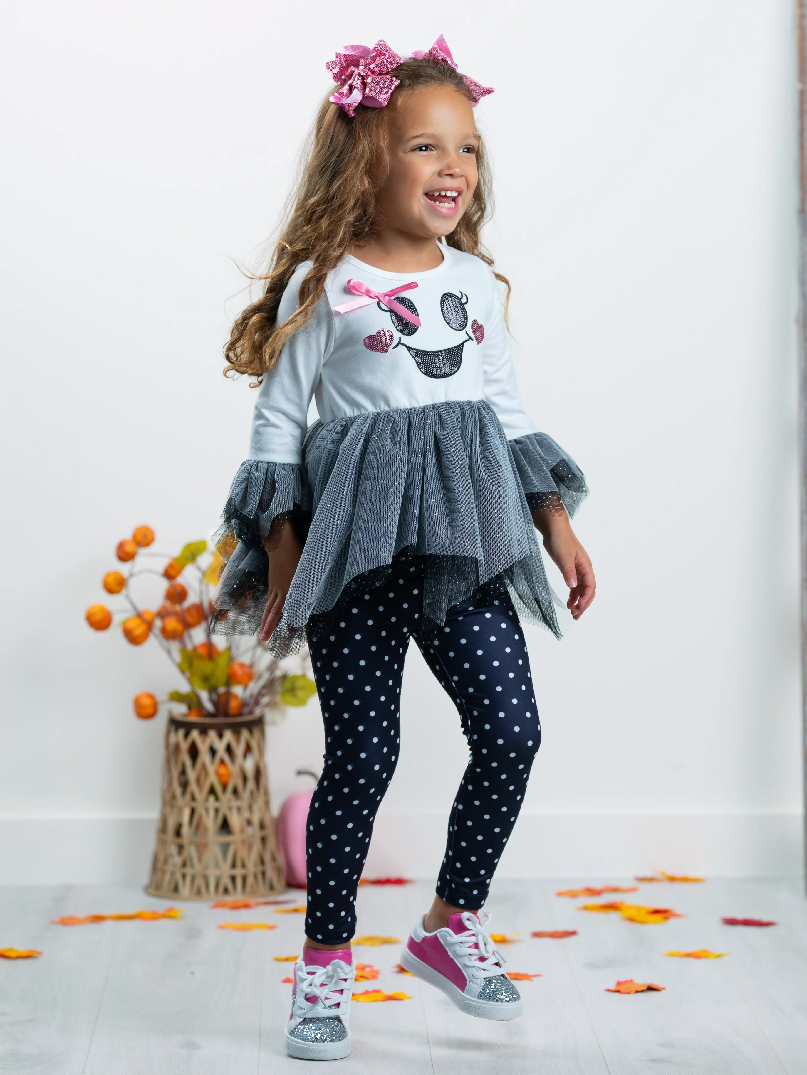 It's A Boo Thing Tutu Tunic and Legging Set - Image 6