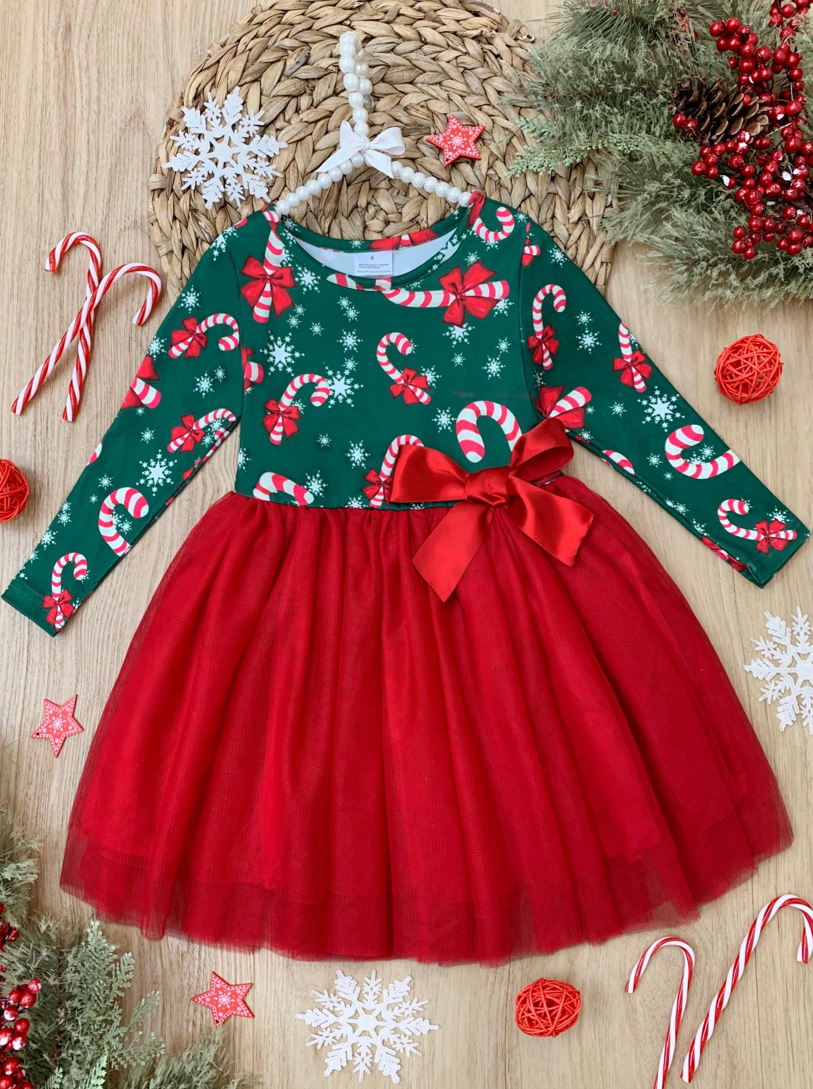 It's Candy Cane Season! Tutu Dress - Image 4