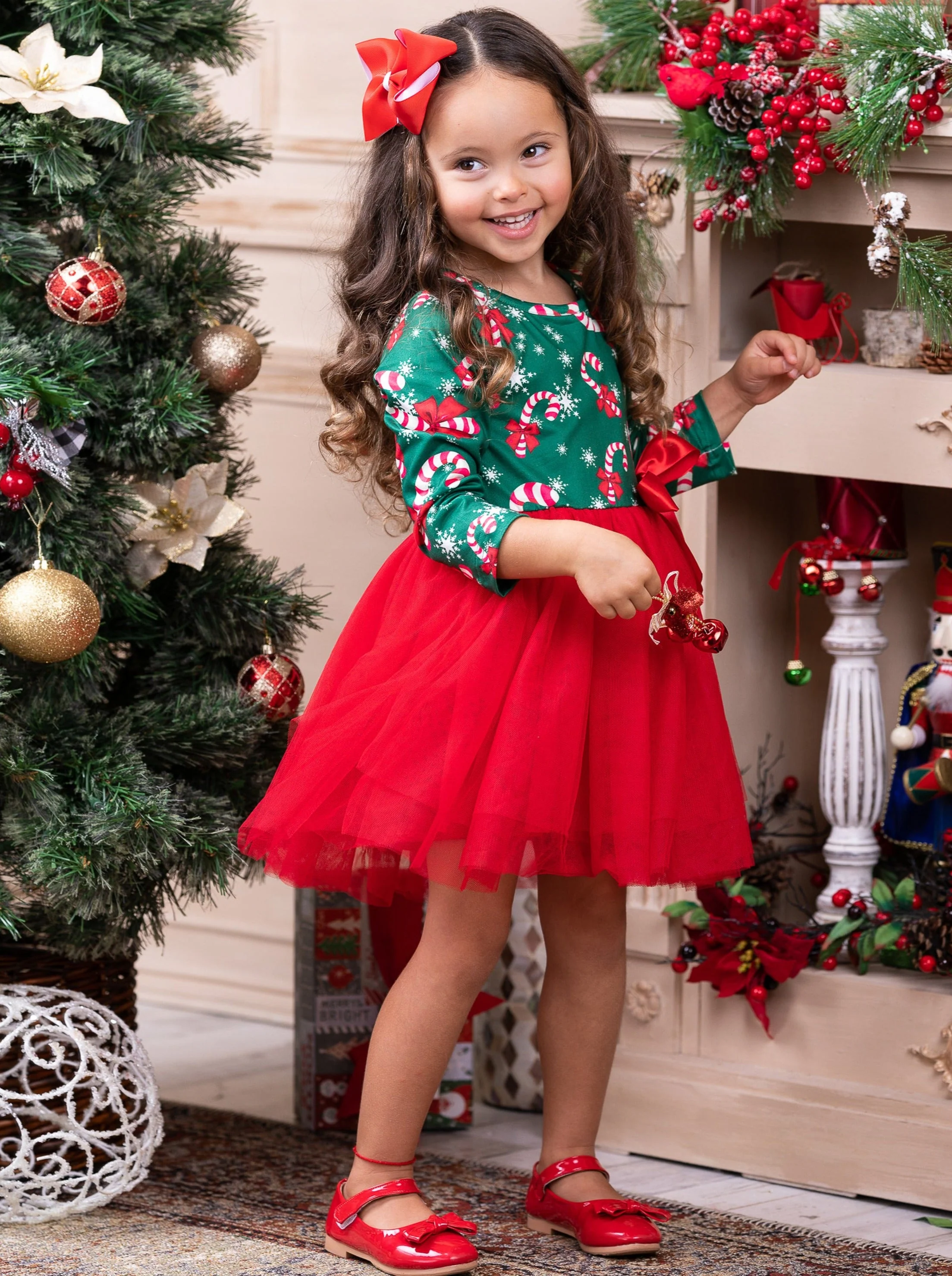 It's Candy Cane Season! Tutu Dress - Image 5
