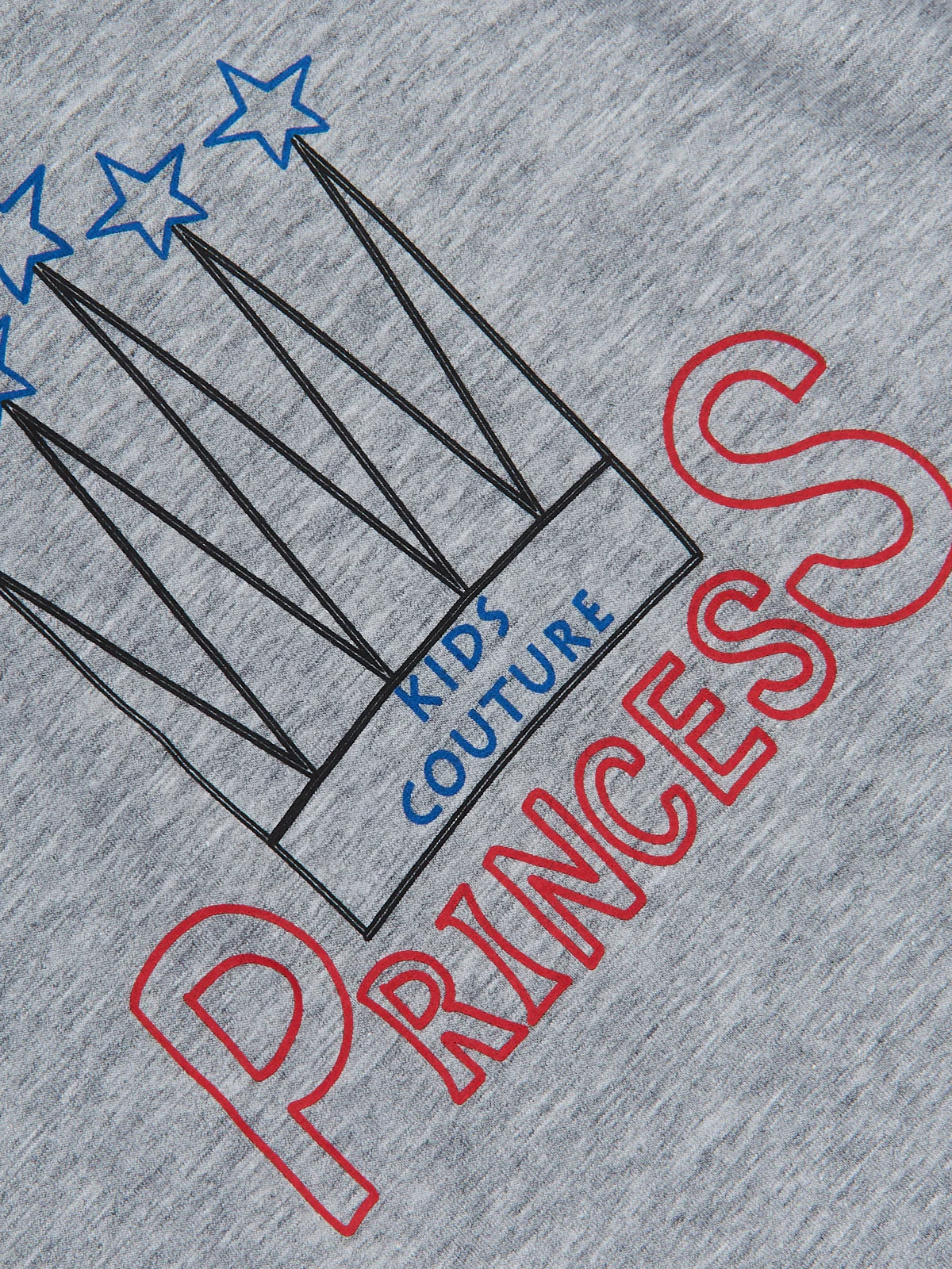 Grey Princess Hi-Lo Top by Kids Couture - Image 2